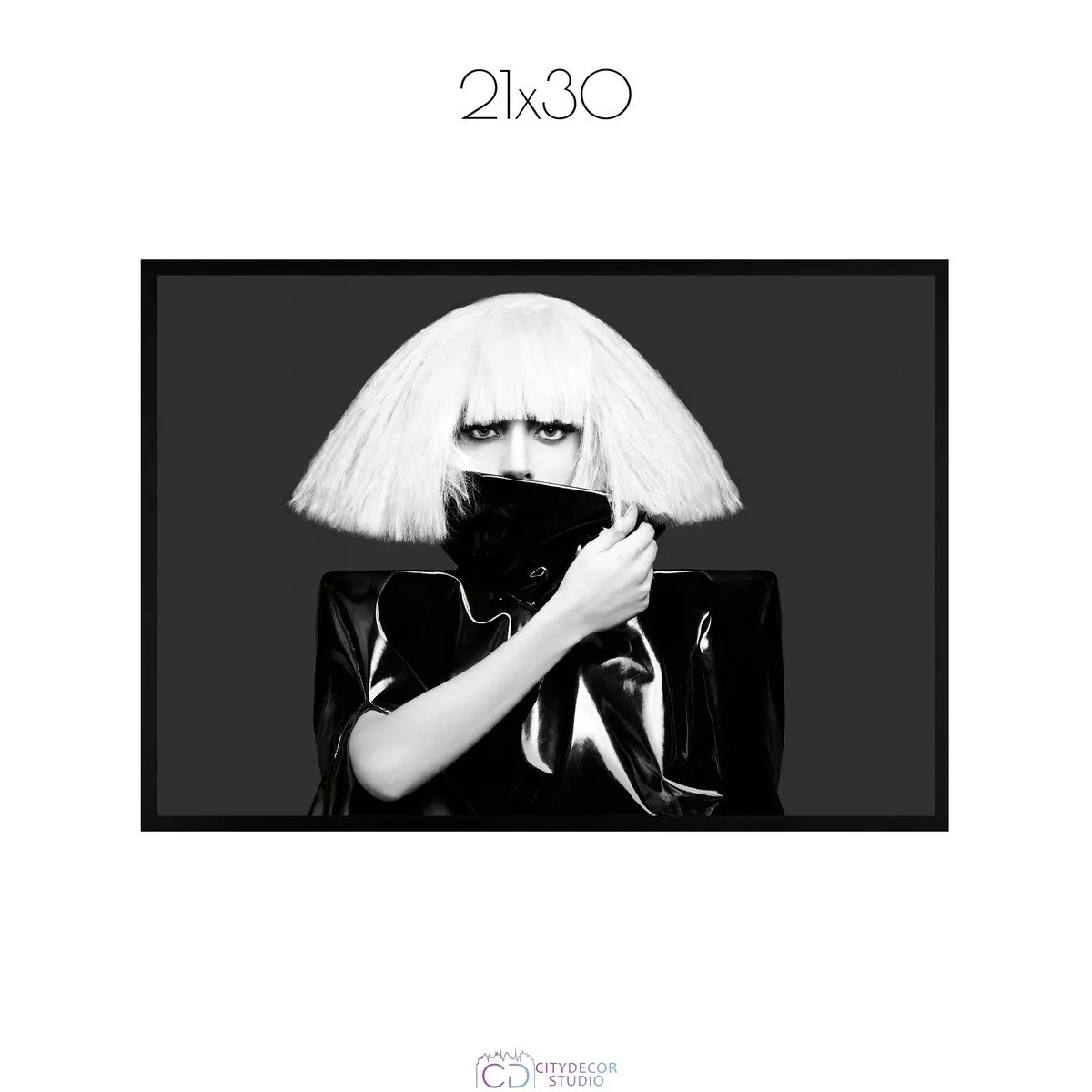 Постер Citydecor Lady Gaga арт. 1 (1 постер 21x30 см без рамы)