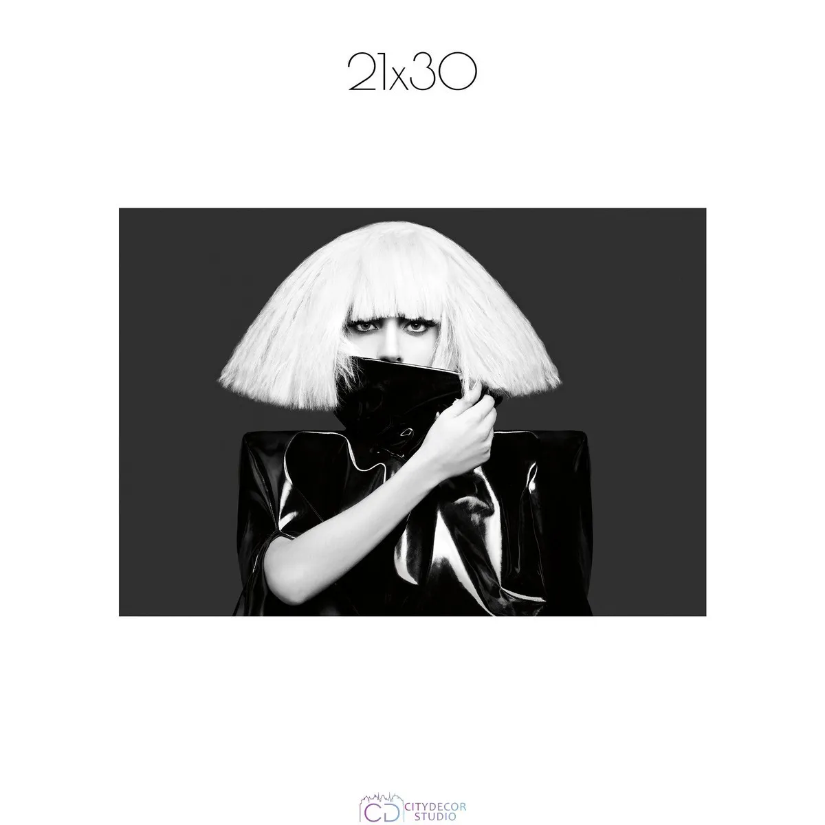 Постер Citydecor Lady Gaga арт. 1 (1 постер 21x30 см без рамы)