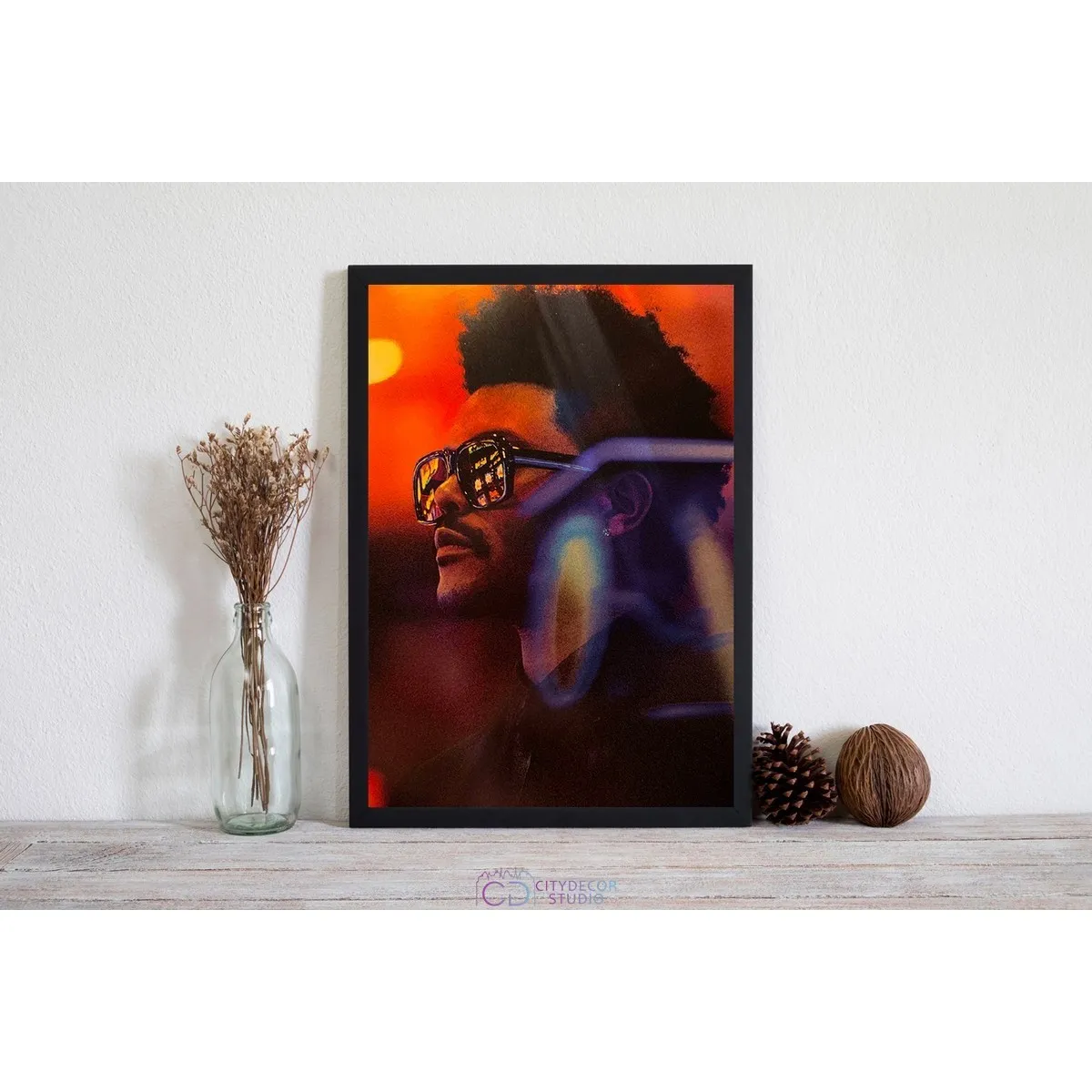 Постер Citydecor Weeknd арт. 2 (1 постер 21x30 см без рамы)