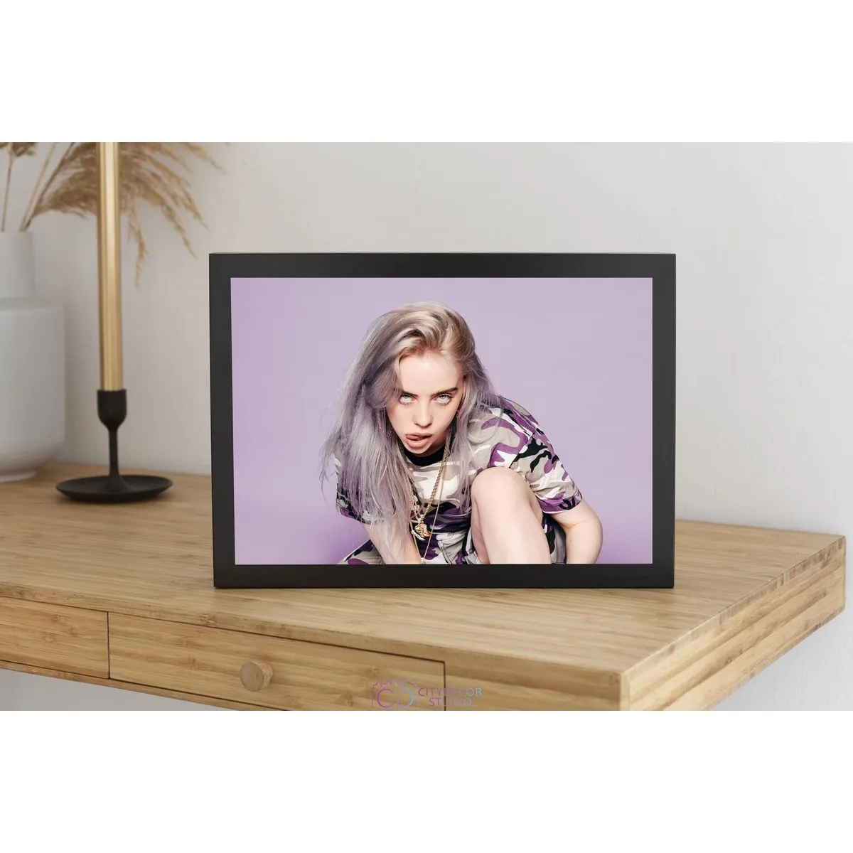 Постер Citydecor Billie Eilish арт. 1 (1 постер 21x30 см без рамы)