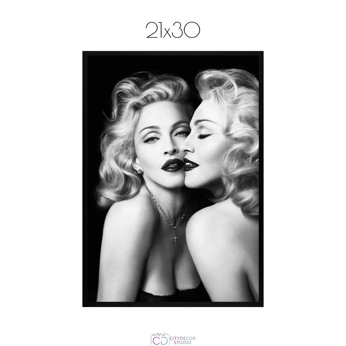 Постер Citydecor Madonna арт. 1 (1 постер 21x30 см без рамы)