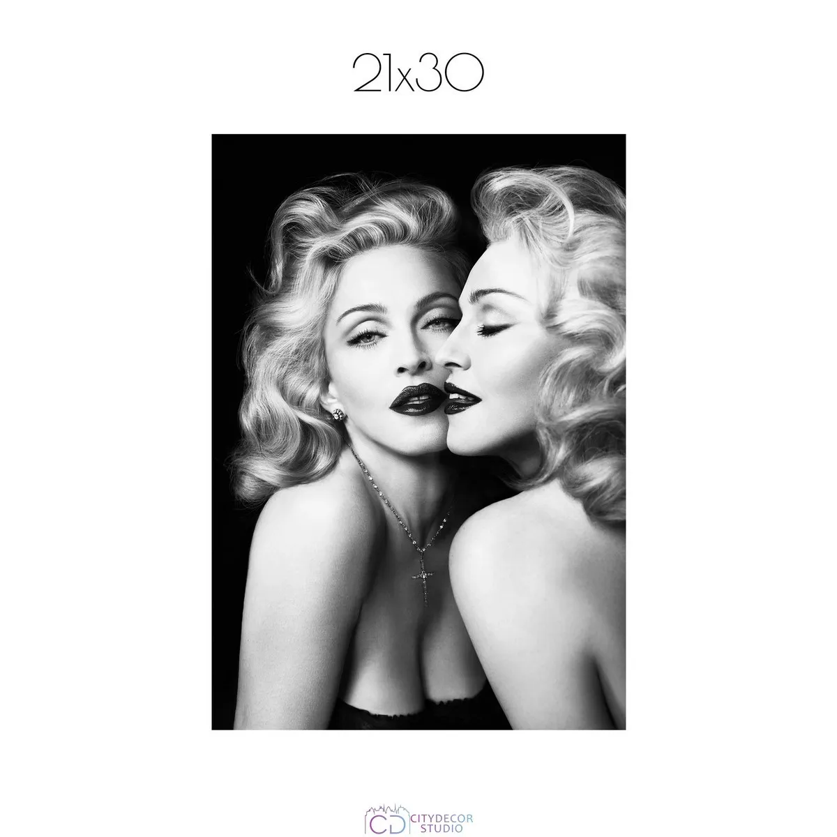 Постер Citydecor Madonna арт. 1 (1 постер 21x30 см без рамы)