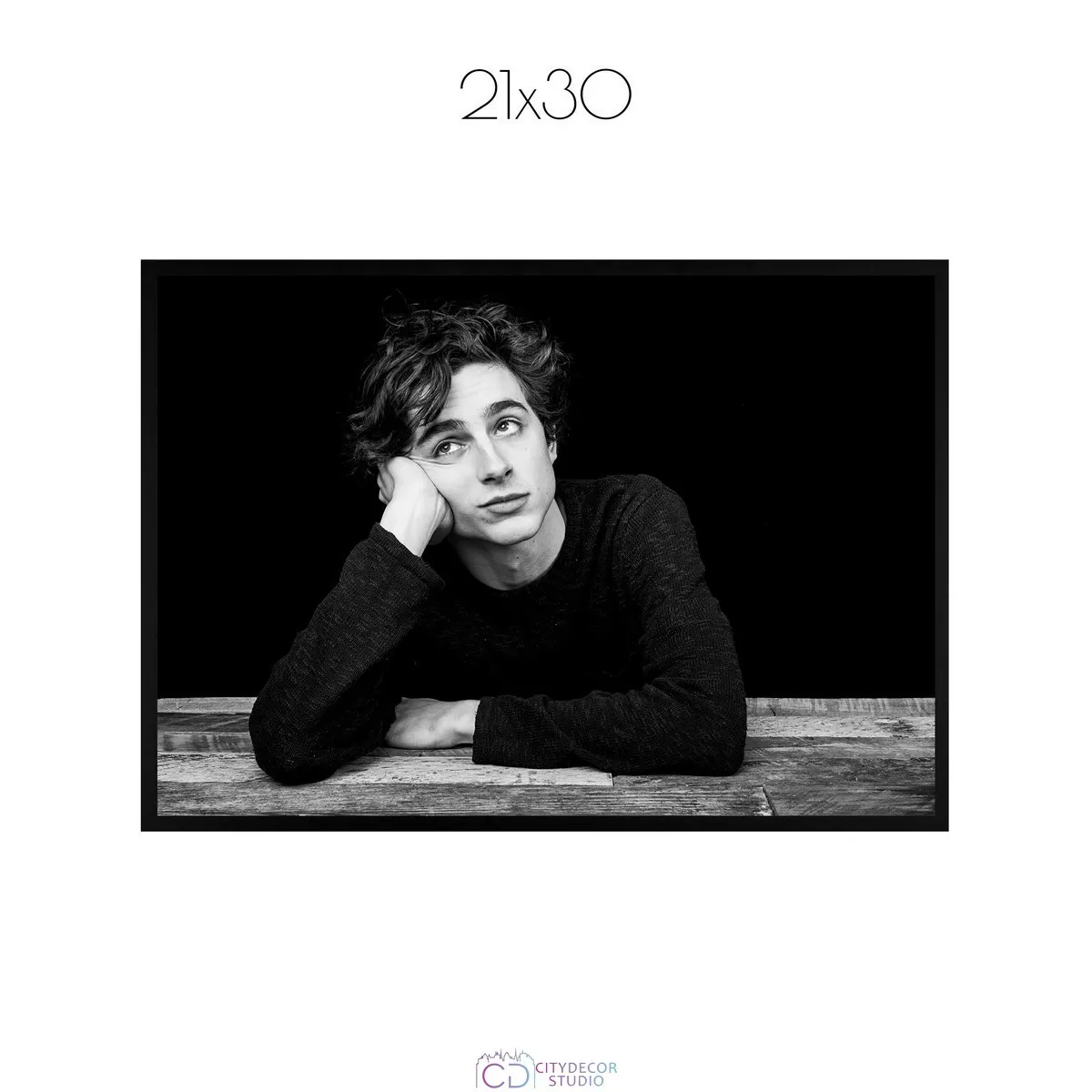 Постер Citydecor Timothee Chalamet арт. 1 (1 постер 21x30 см без рамы)