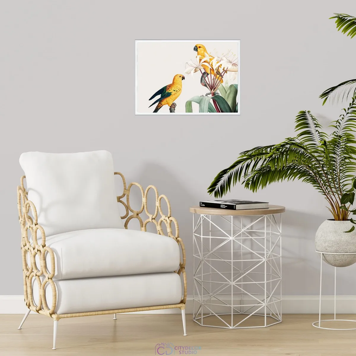Постер Citydecor Попугайчики арт. 9 (1 постер 21x30 см без рамы)