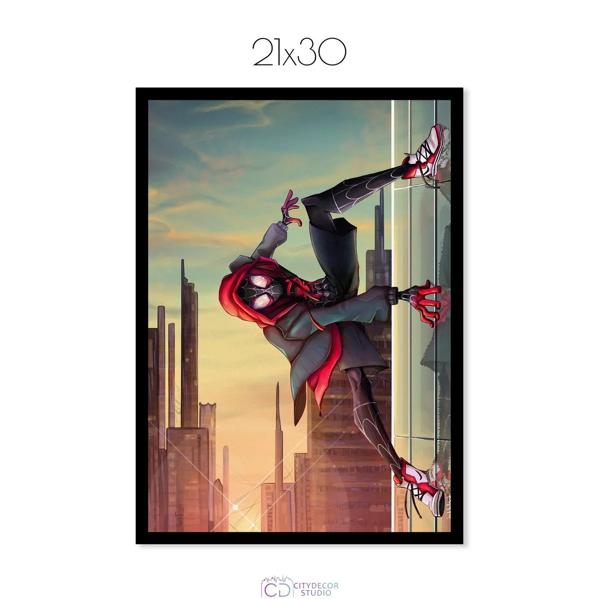 Постер Citydecor Человек-паук арт. 10 (1 постер 21x30 см без рамы)