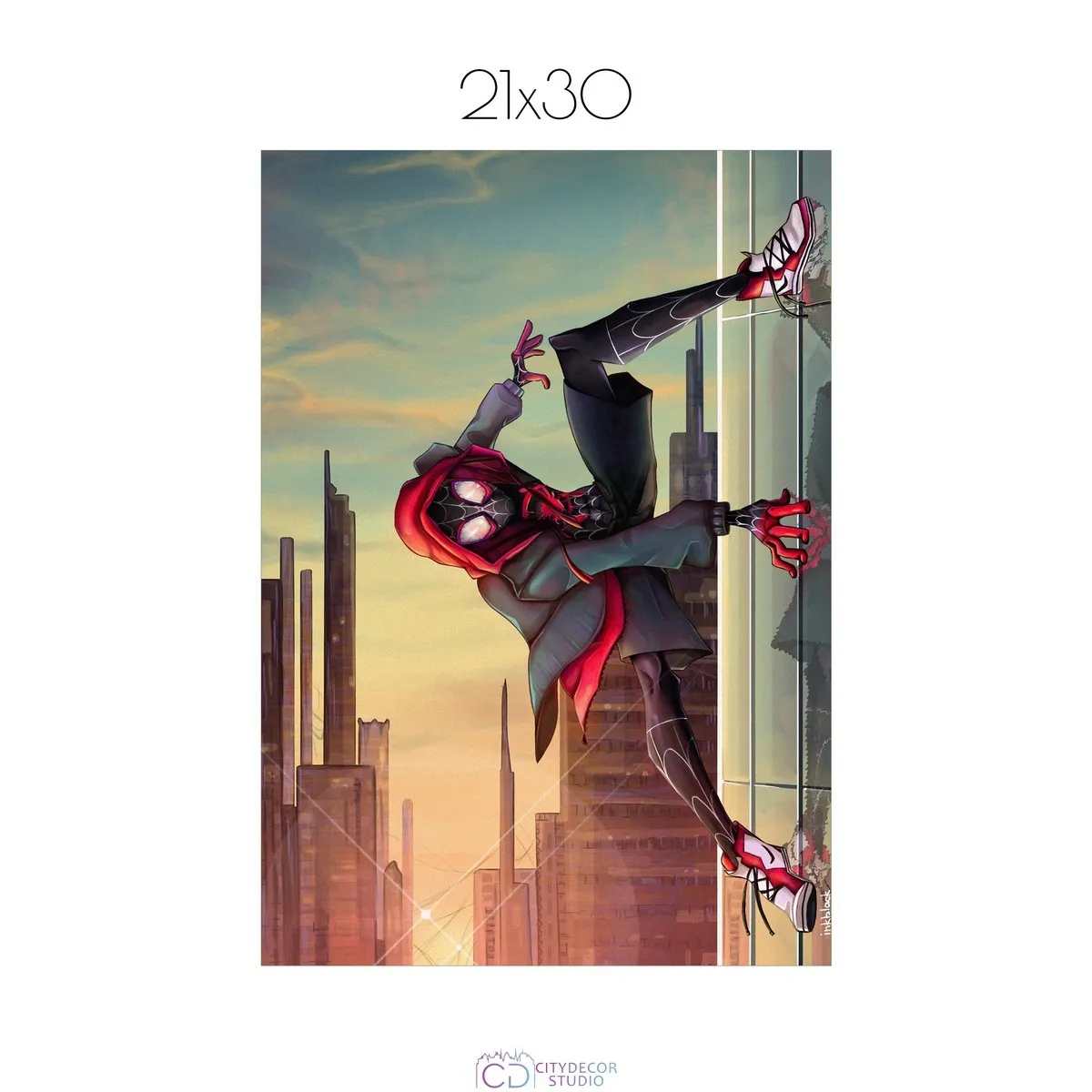 Постер Citydecor Человек-паук арт. 10 (1 постер 21x30 см без рамы)