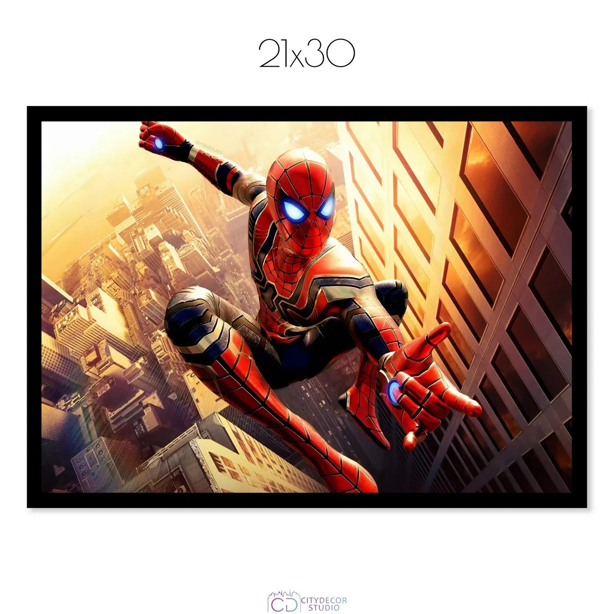 Постер Citydecor Человек-паук арт. 11 (1 постер 21x30 см без рамы)