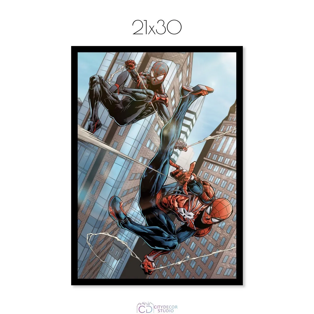 Постер Citydecor Человек-паук арт. 18 (1 постер 21x30 см без рамы)