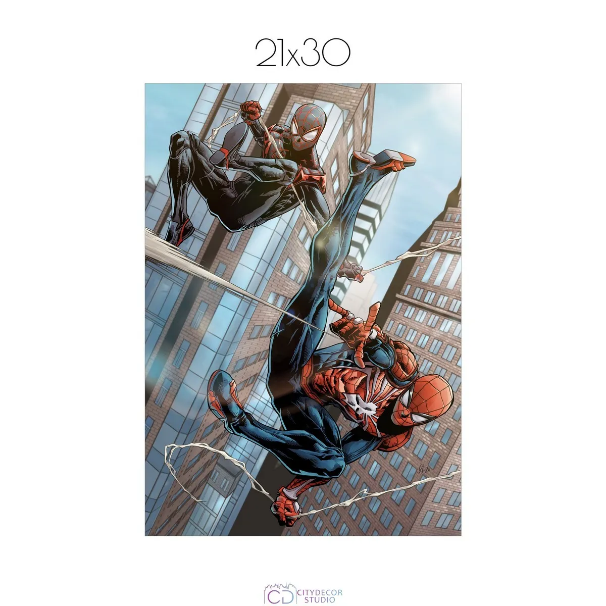 Постер Citydecor Человек-паук арт. 18 (1 постер 21x30 см без рамы)