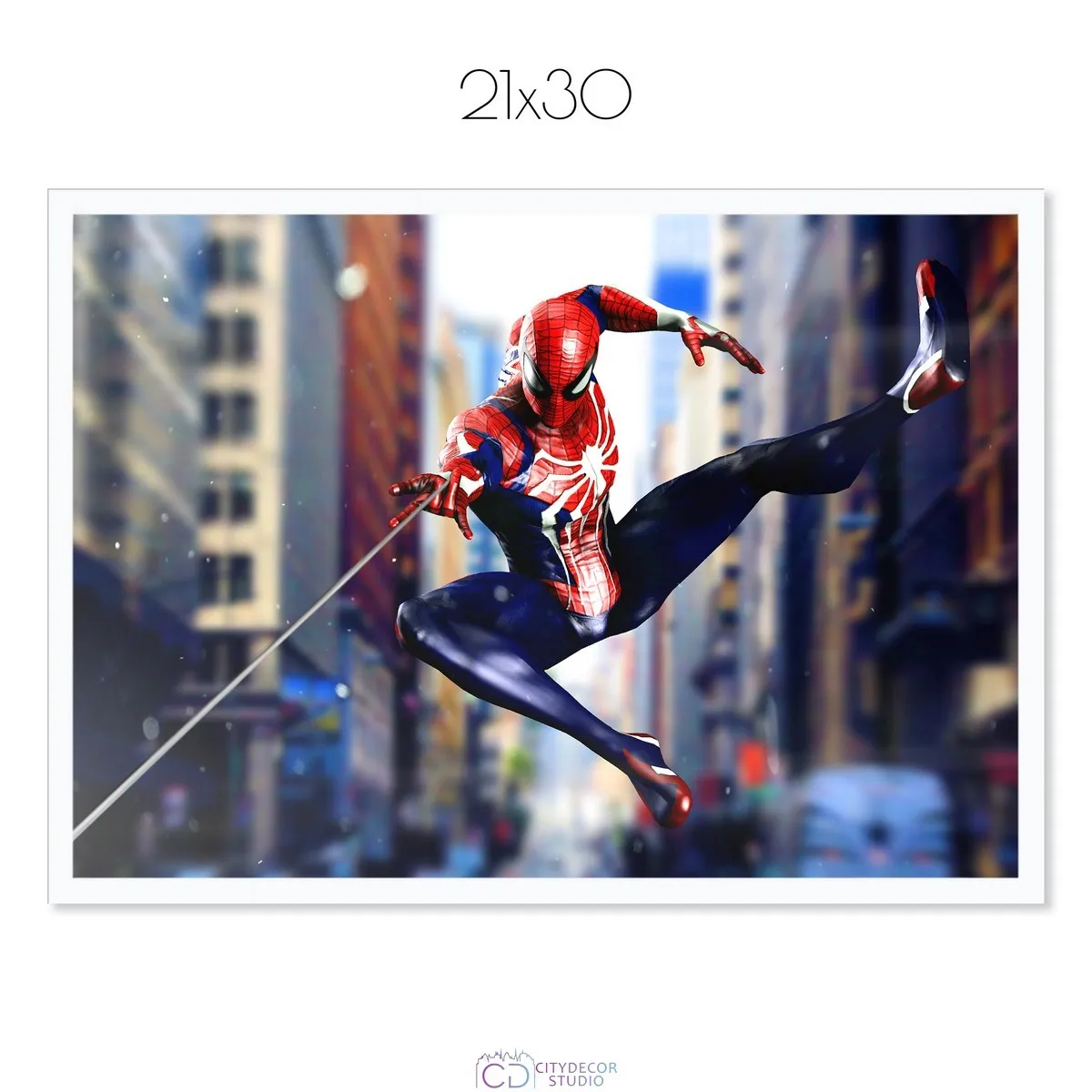 Постер Citydecor Человек-паук арт. 25 (1 постер 21x30 см без рамы)