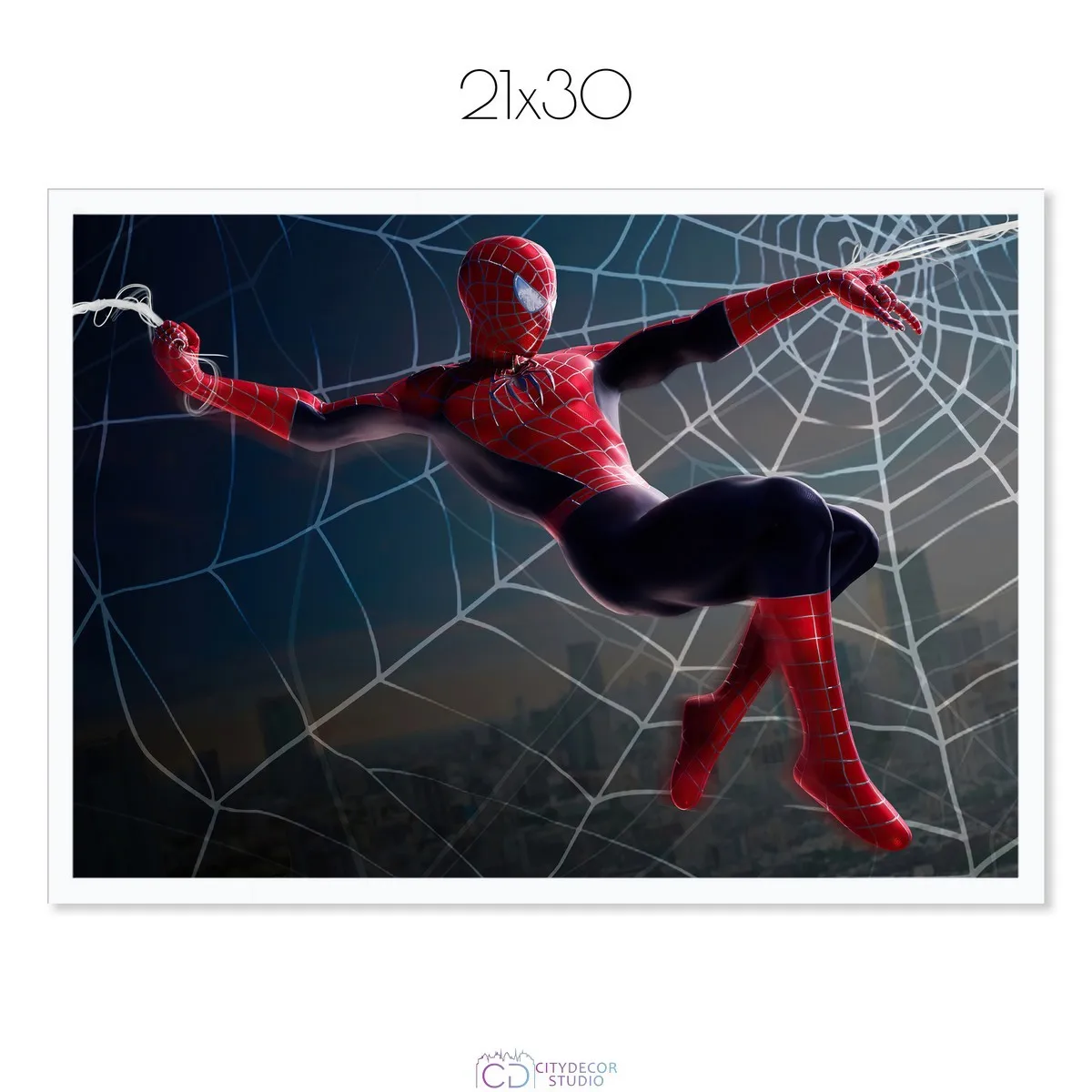 Постер Citydecor Человек-паук арт. 27 (1 постер 21x30 см без рамы)