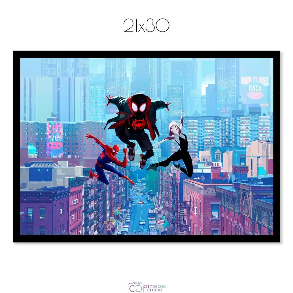 Постер Citydecor Человек-паук арт. 29 (1 постер 21x30 см без рамы)