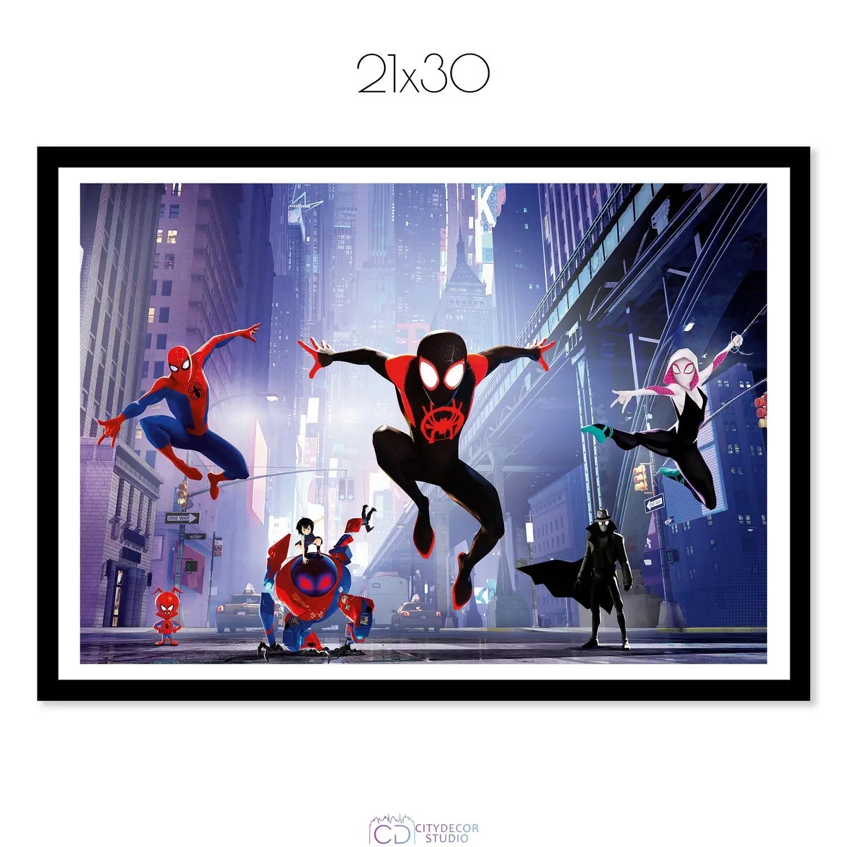 Постер Citydecor Человек-паук арт. 30 (1 постер 21x30 см без рамы)