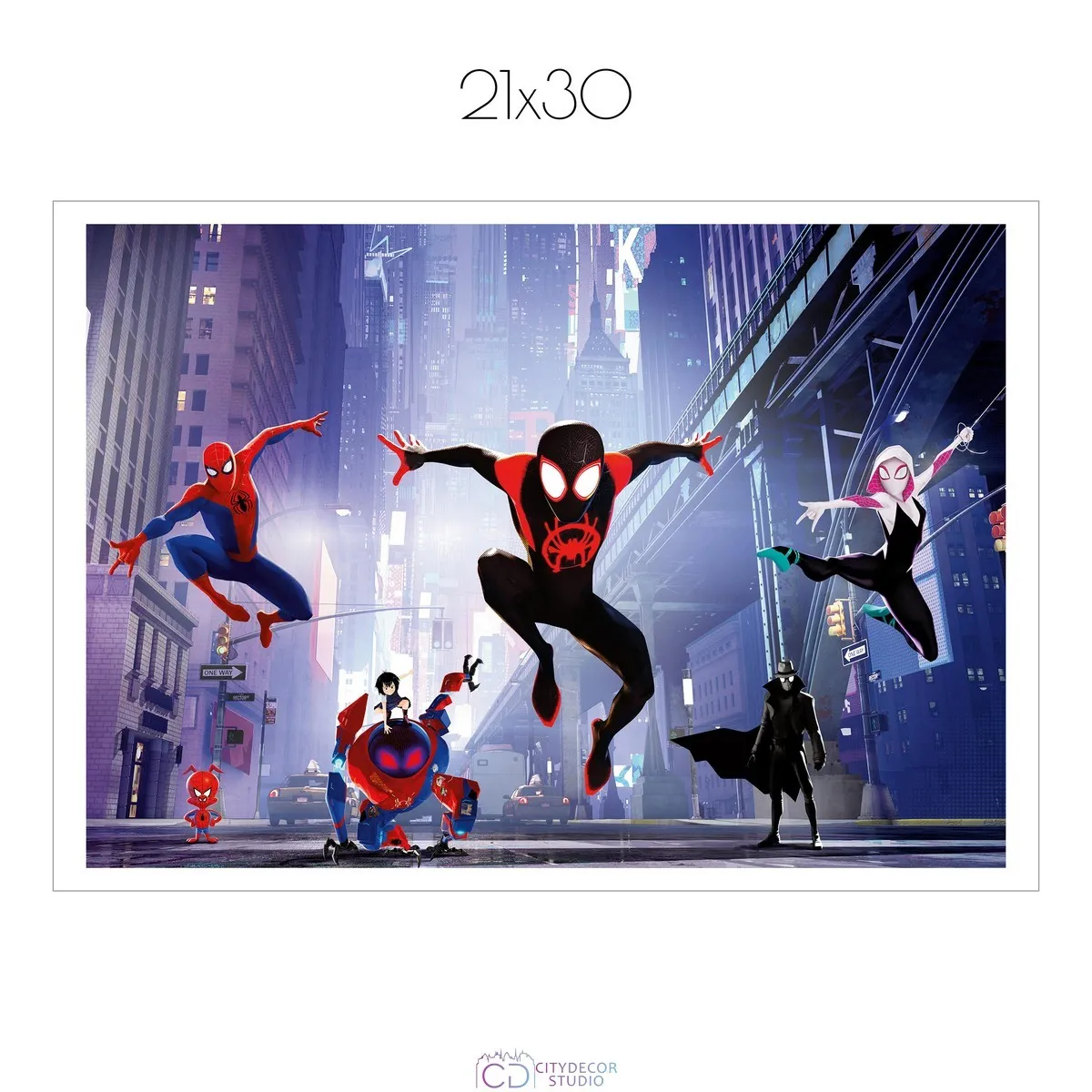 Постер Citydecor Человек-паук арт. 30 (1 постер 21x30 см без рамы)