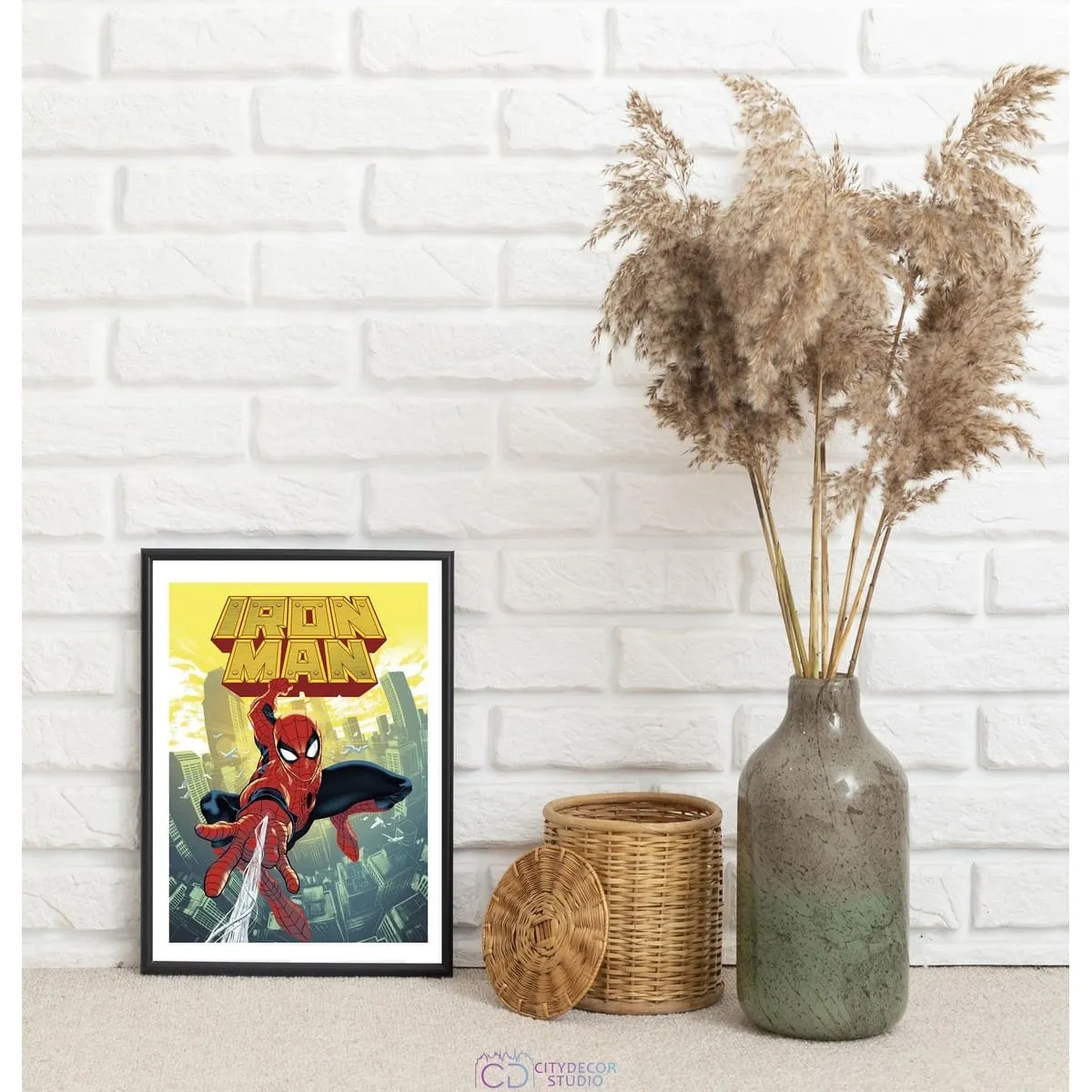 Постер Citydecor Человек-паук арт. 4 (1 постер 21x30 см без рамы)