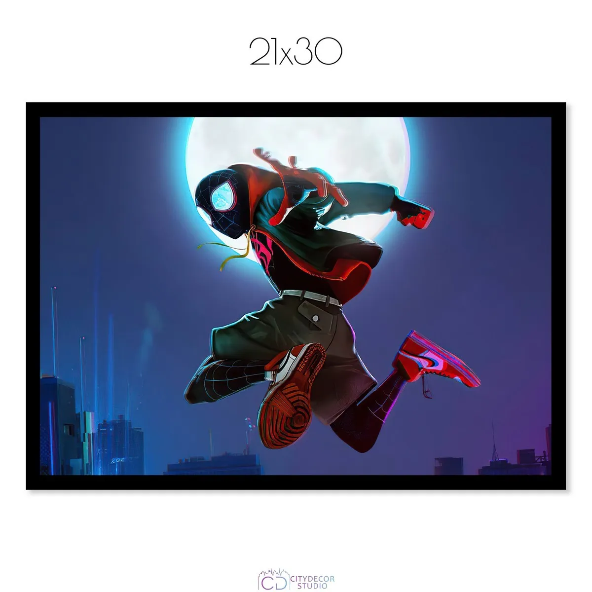 Постер Citydecor Человек-паук арт. 43 (1 постер 21x30 см без рамы)