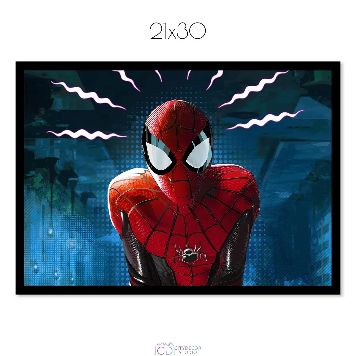 Постер Citydecor Человек-паук арт. 47 (1 постер 21x30 см без рамы)
