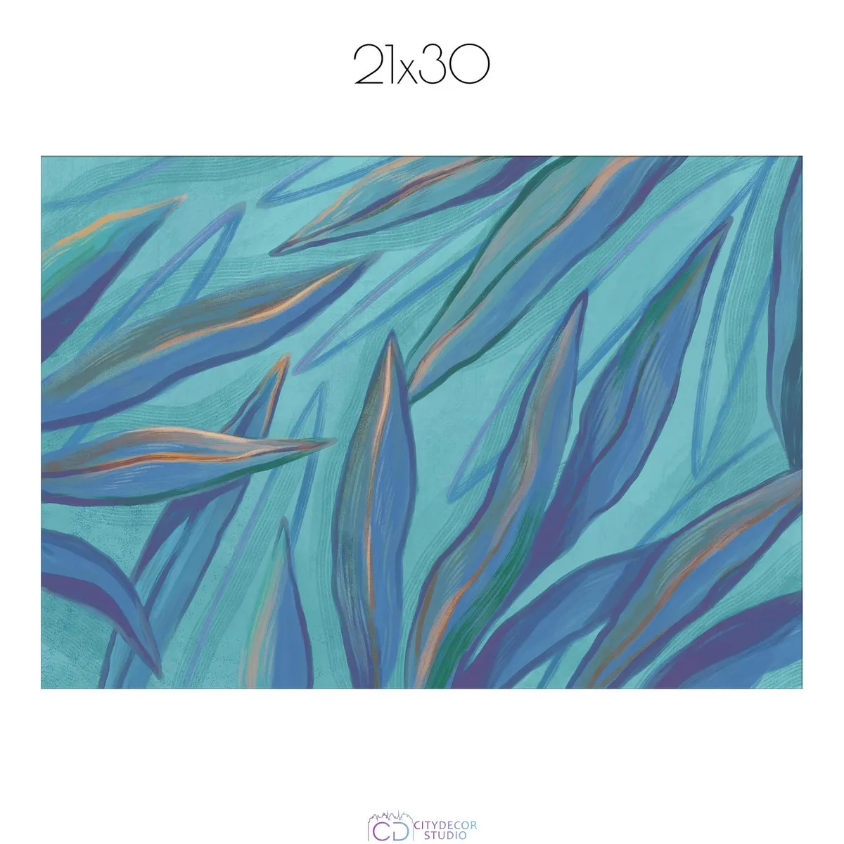 Постер Citydecor Sunset арт. 12 (1 постер 21x30 см без рамы)