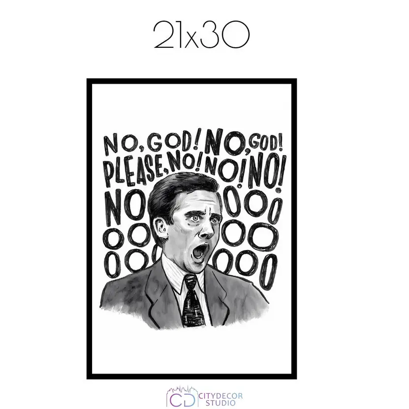 Постер Citydecor The Office арт. 1 (1 постер 21x30 см без рамы)