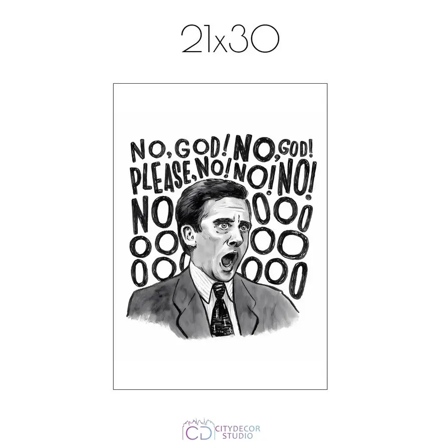 Постер Citydecor The Office арт. 1 (1 постер 21x30 см без рамы)