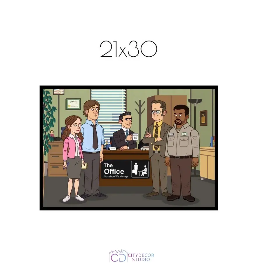 Постер Citydecor The Office арт. 8 (1 постер 21x30 см без рамы)