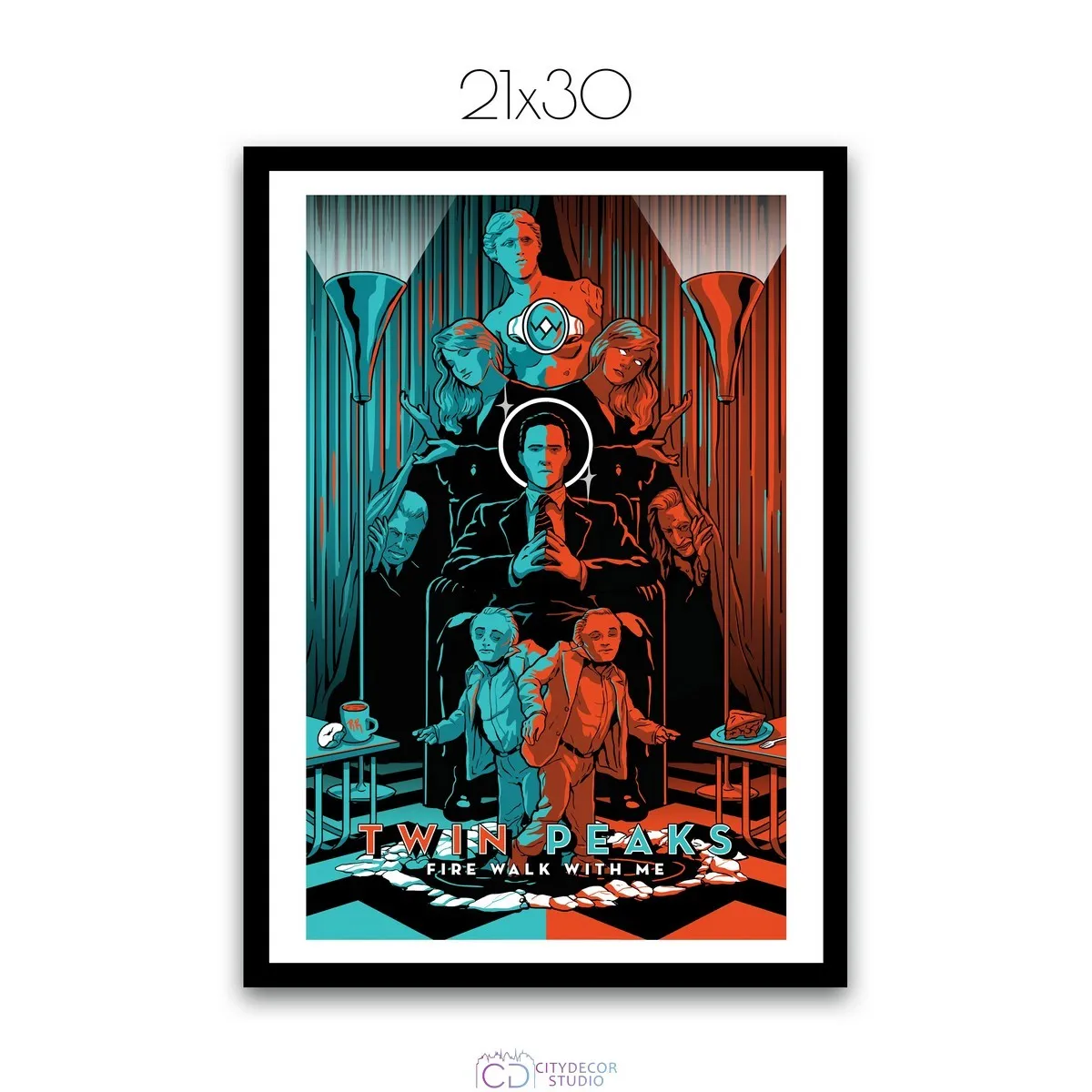 Постер Citydecor Твин Пикс арт. 5 (1 постер 21x30 см без рамы)