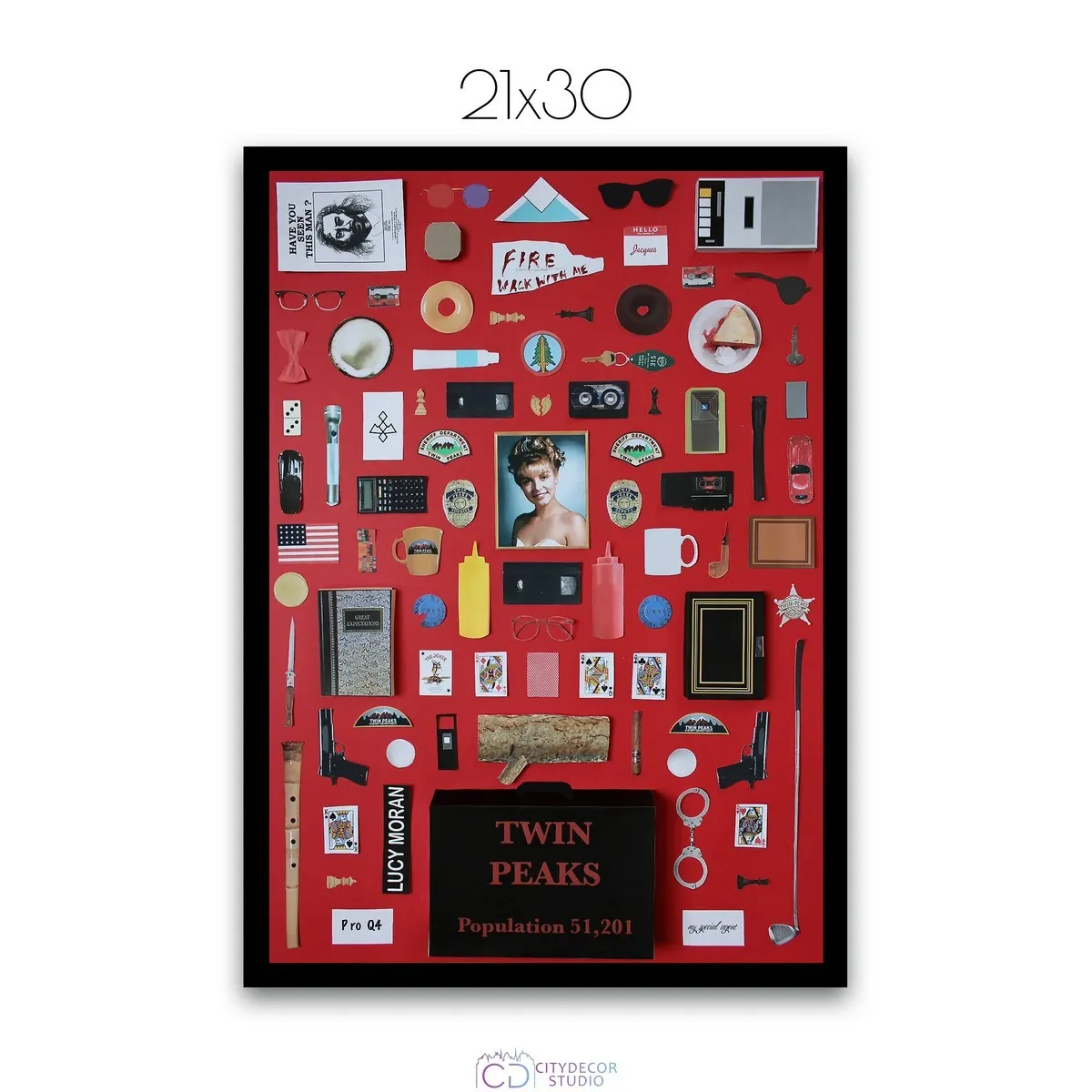 Постер Citydecor Твин Пикс арт. 9 (1 постер 21x30 см без рамы)