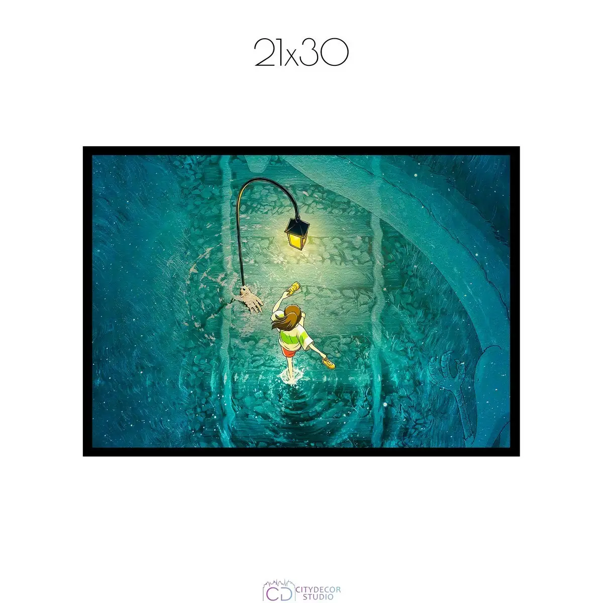 Постер Citydecor Унесённые призраками арт. 10 (1 постер 21x30 см без рамы)