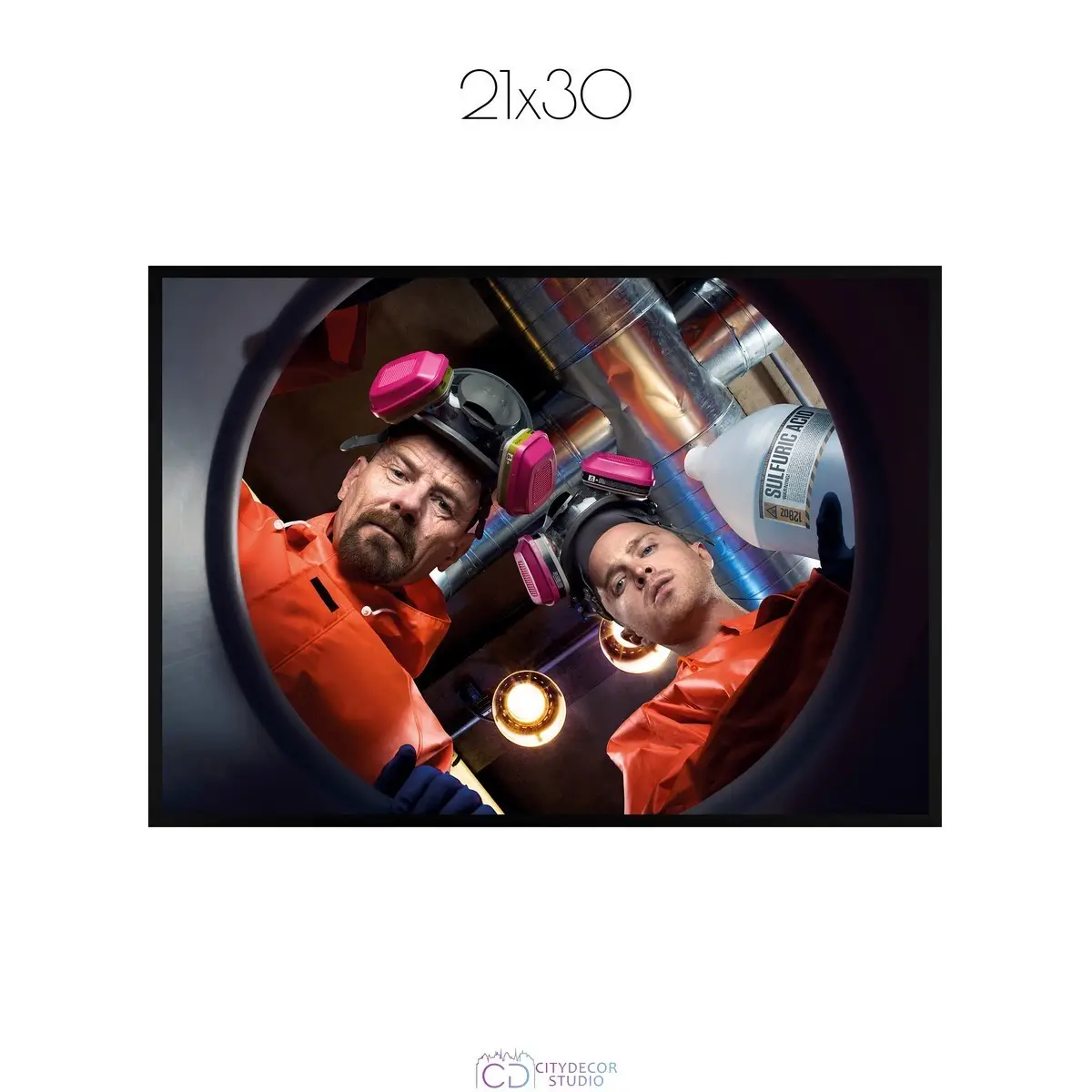 Постер Citydecor Во все тяжкие арт. 2 (1 постер 21x30 см без рамы)