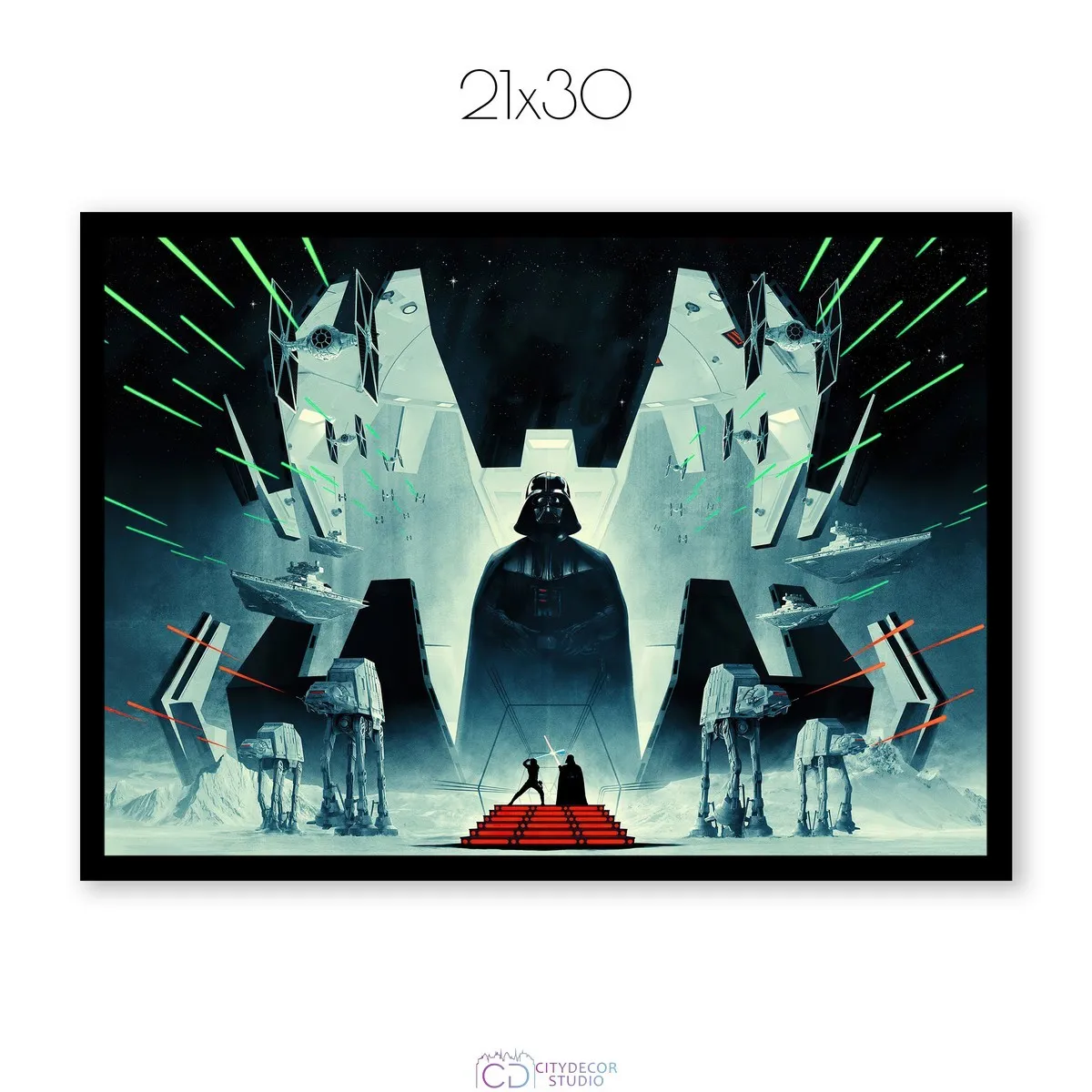 Постер Citydecor Звездные воины арт. 10 (1 постер 21x30 см без рамы)