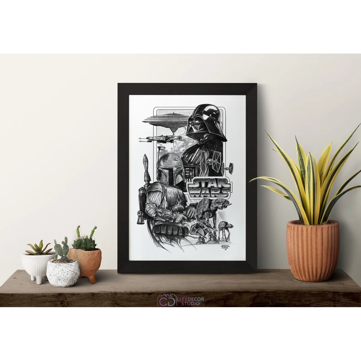Постер Citydecor Звездные воины арт. 11 (1 постер 21x30 см без рамы)