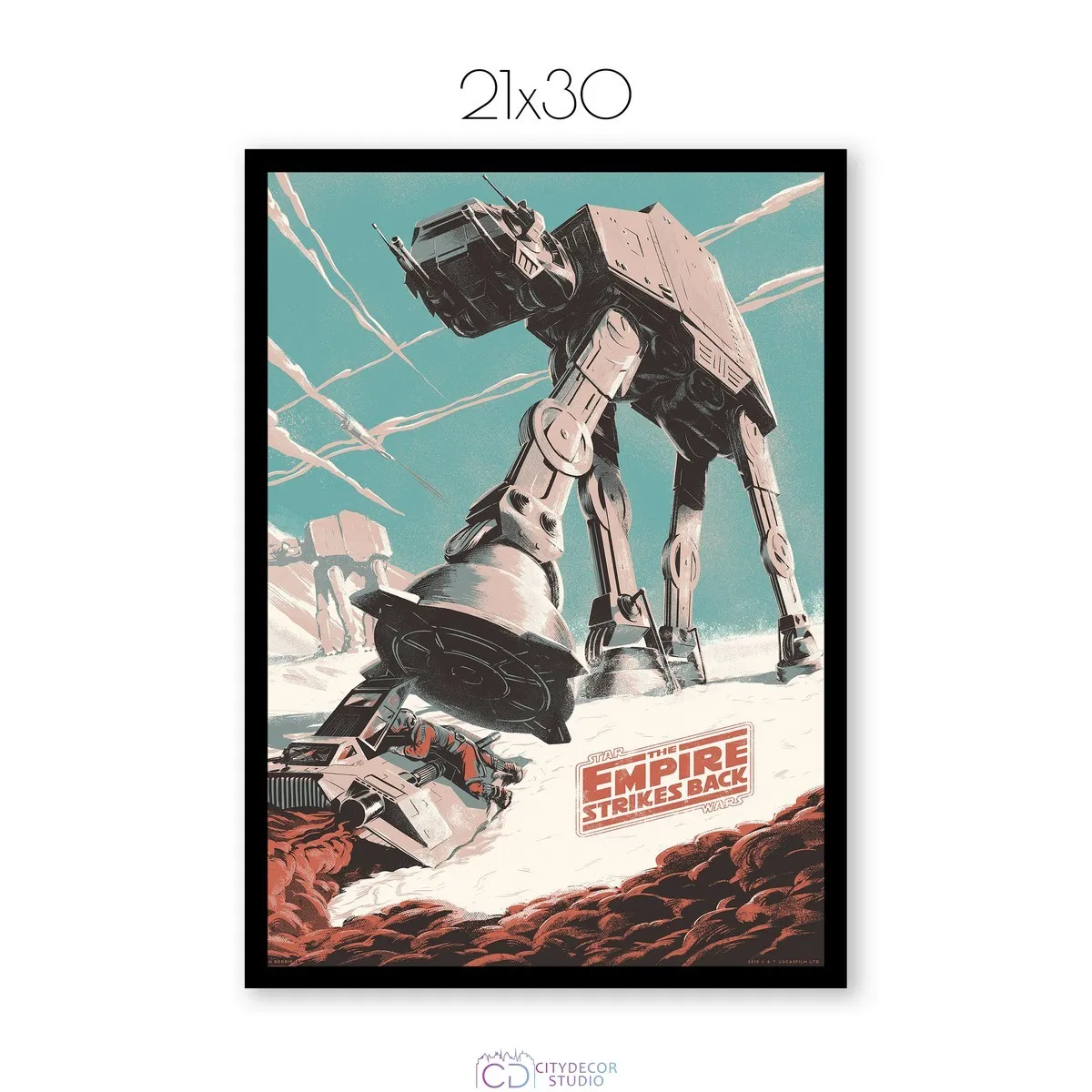 Постер Citydecor Звездные воины арт. 15 (1 постер 21x30 см без рамы)