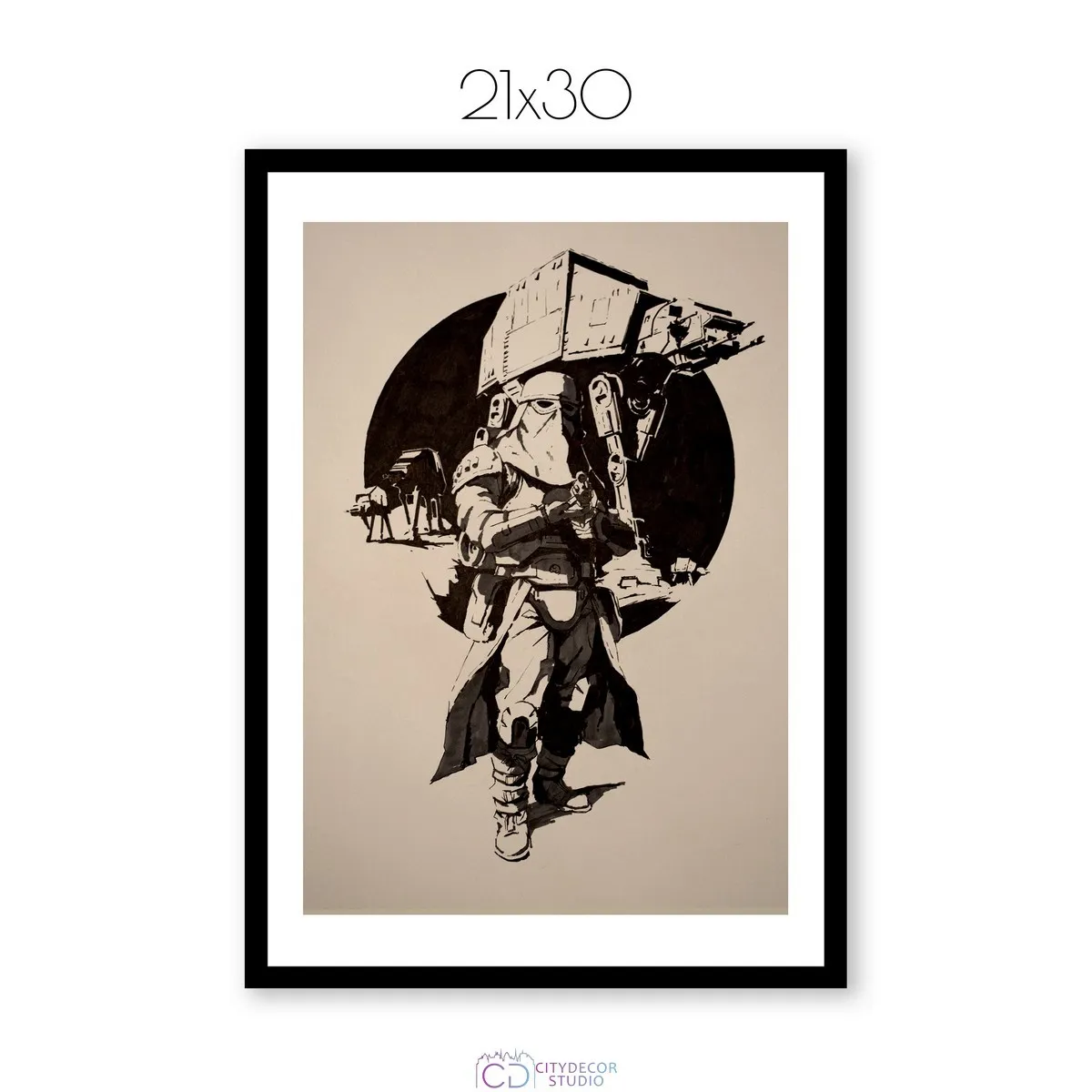 Постер Citydecor Звездные воины арт. 17 (1 постер 21x30 см без рамы)