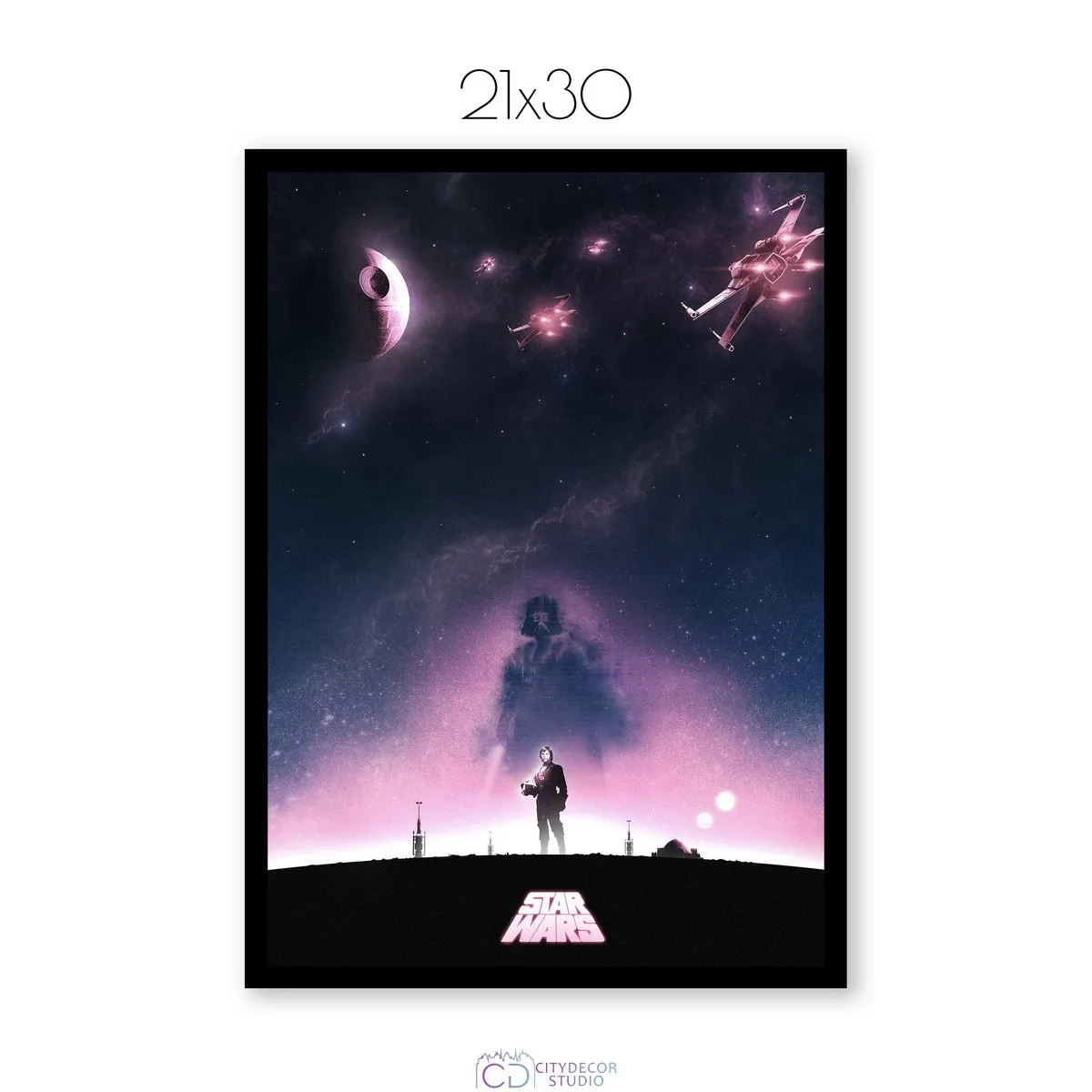 Постер Citydecor Звездные воины арт. 20 (1 постер 21x30 см без рамы)