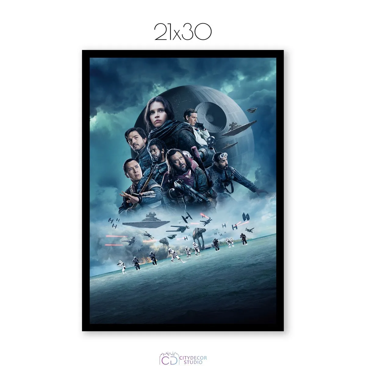 Постер Citydecor Звездные воины арт. 3 (1 постер 21x30 см без рамы)