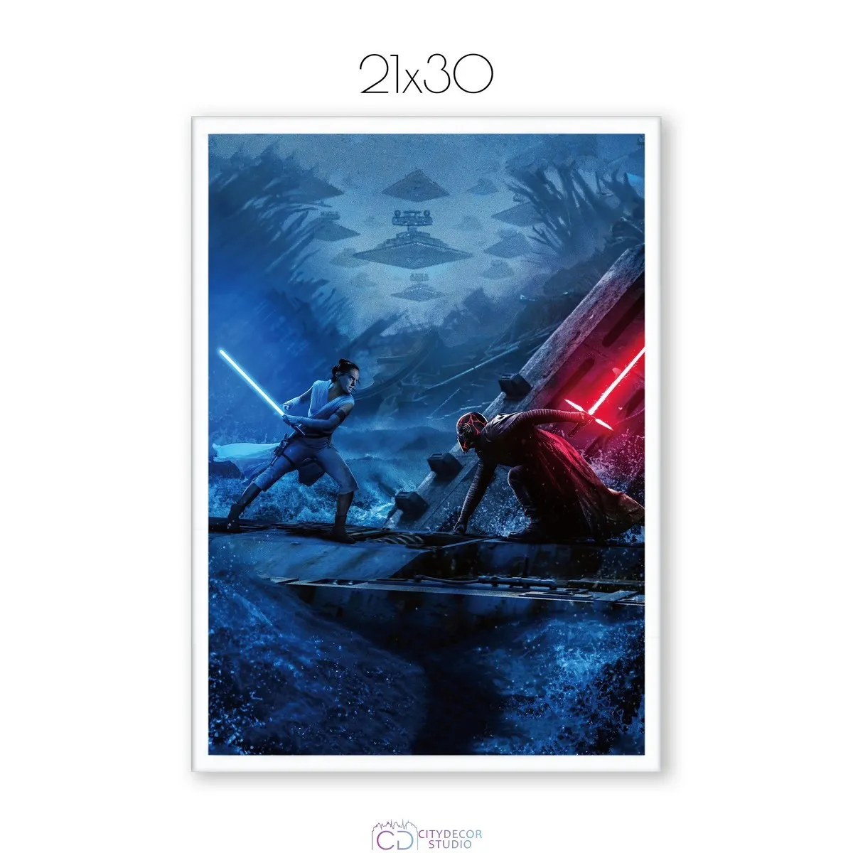 Постер Citydecor Звездные воины арт. 6 (1 постер 21x30 см без рамы)