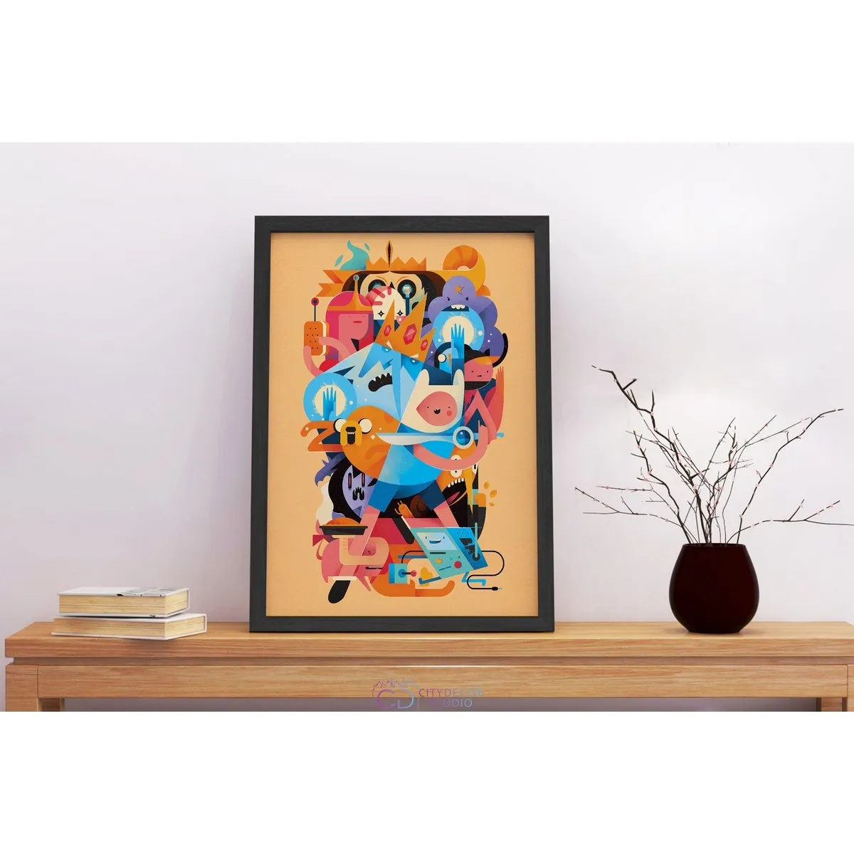 Постер Citydecor Время приключений арт. 2 (1 постер 30x40 см без рамы)