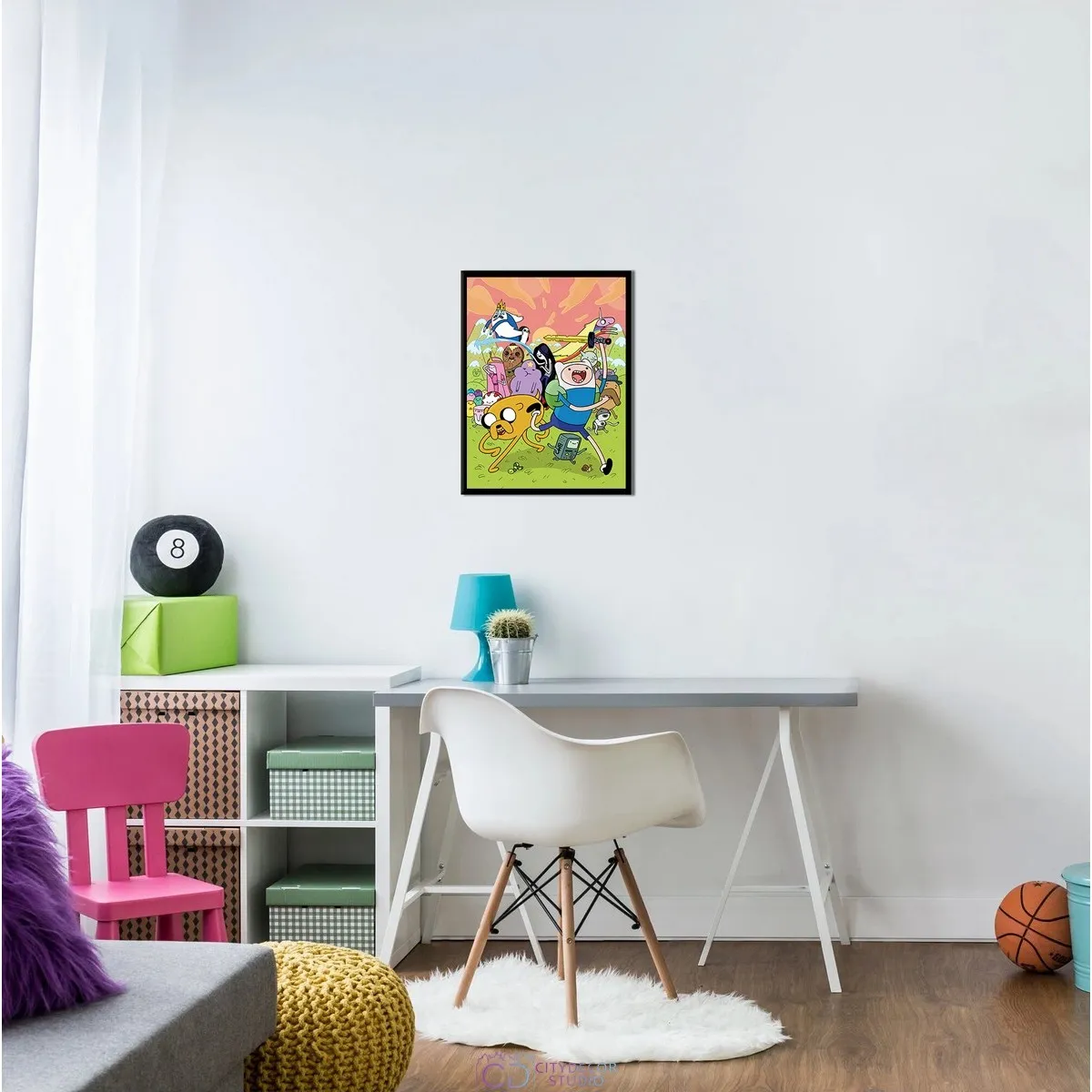 Постер Citydecor Время приключений арт. 7 (1 постер 30x40 см без рамы)