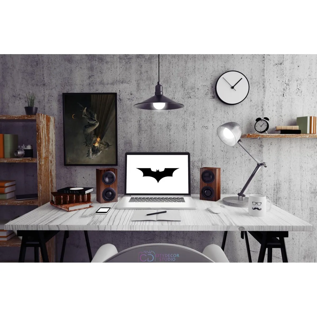 Постер Citydecor Batman арт. 10 (1 постер 30x40 см без рамы)