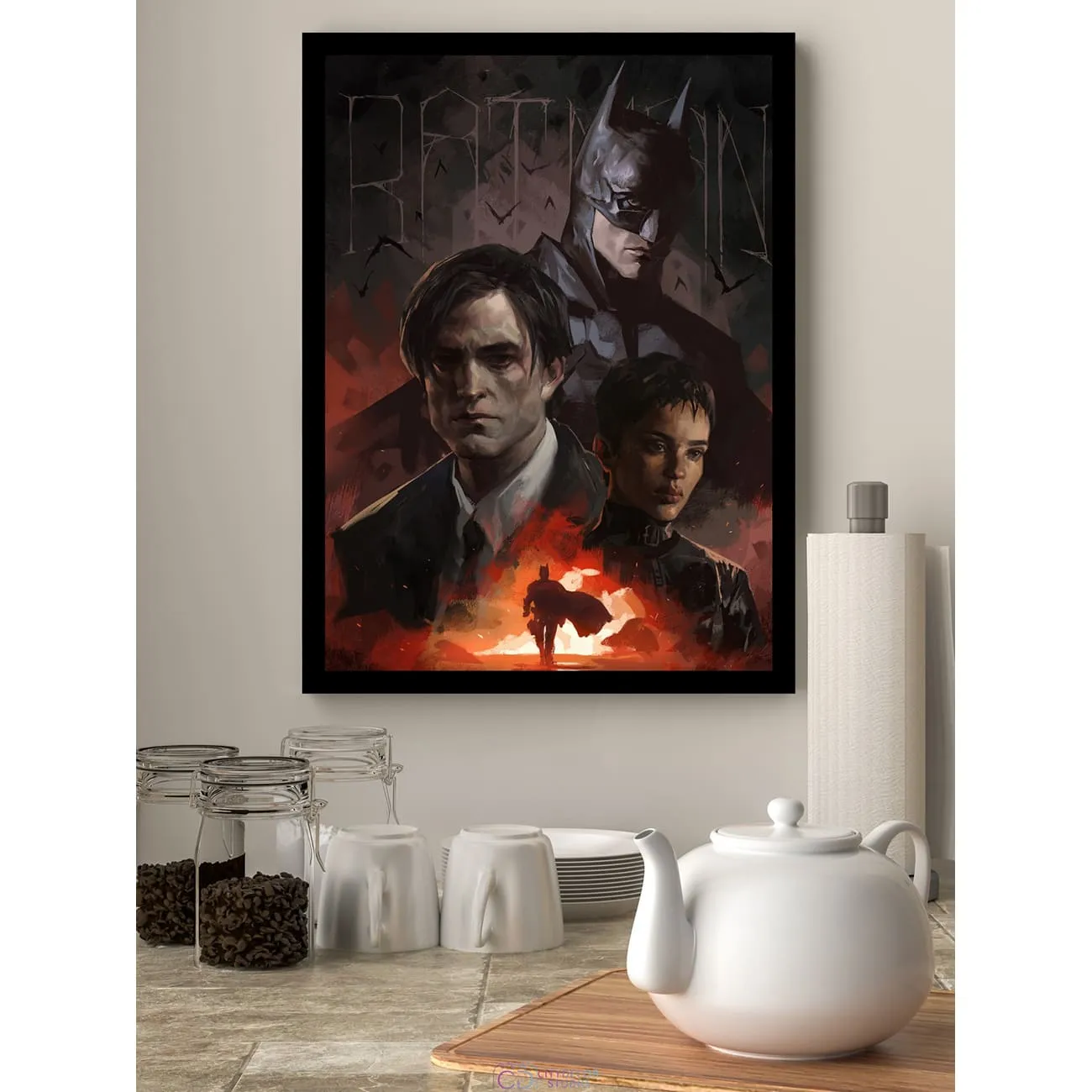 Постер Citydecor Batman арт. 11 (1 постер 30x40 см без рамы)