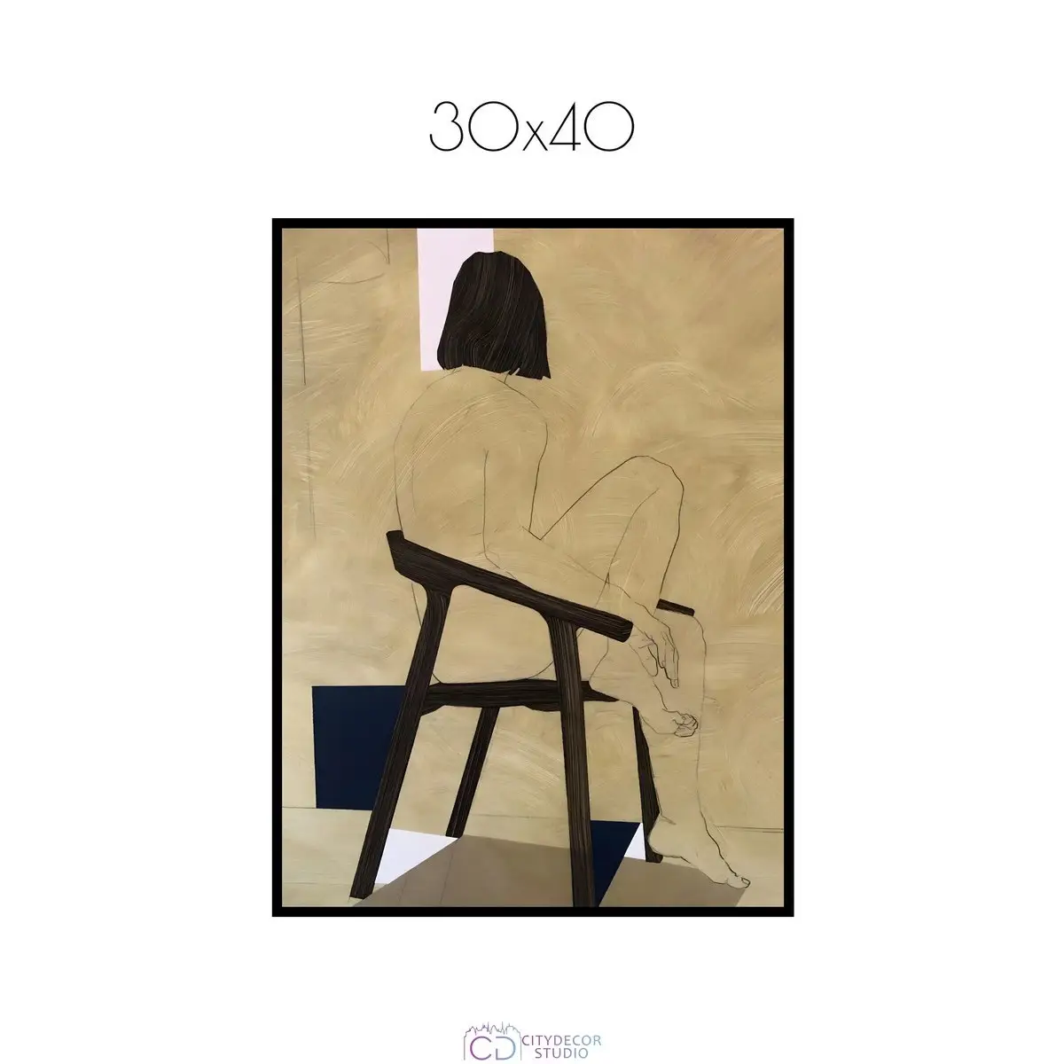 Постер Citydecor Body арт. 10 (1 постер 30x40 см без рамы)