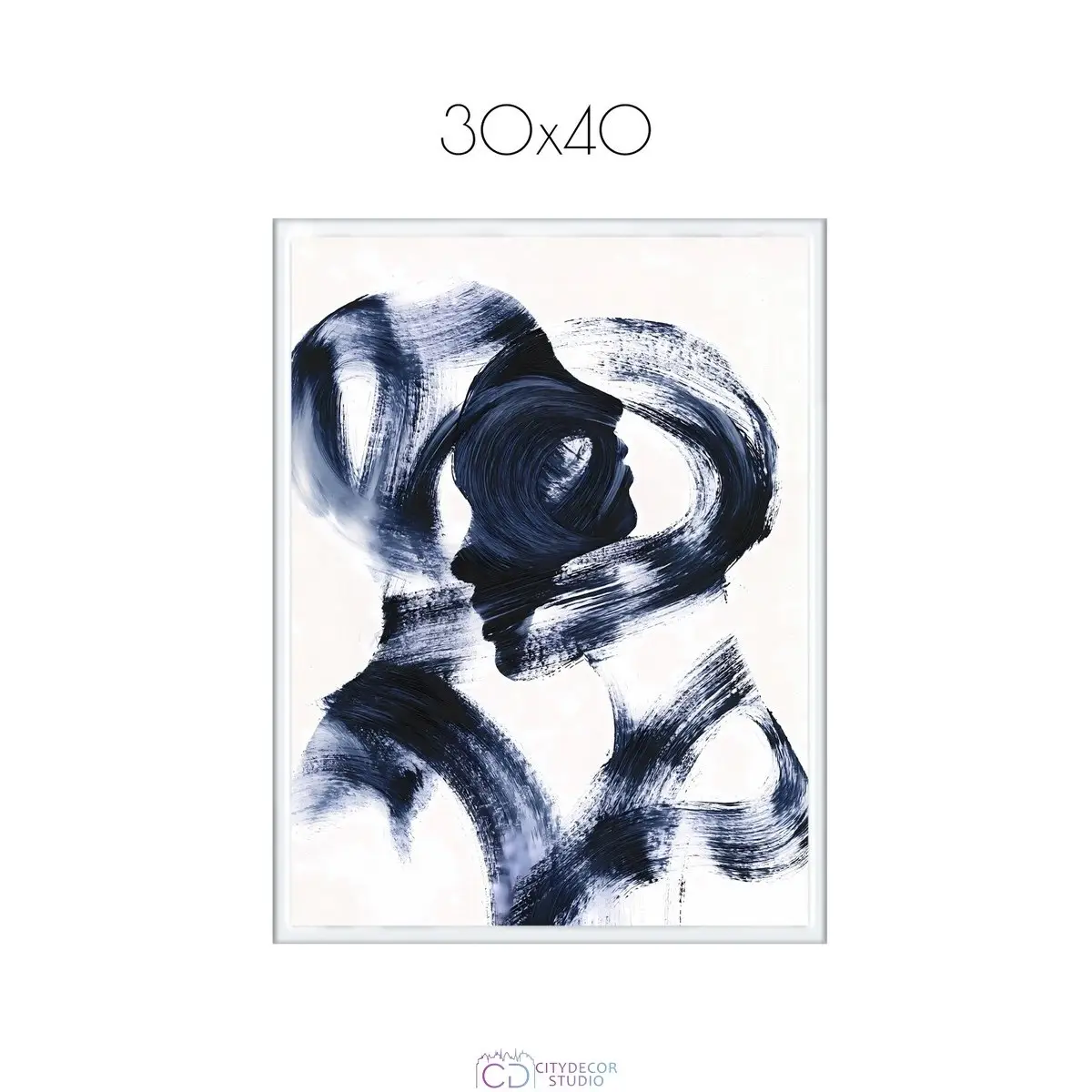 Постер Citydecor Body арт. 4 (1 постер 30x40 см без рамы)