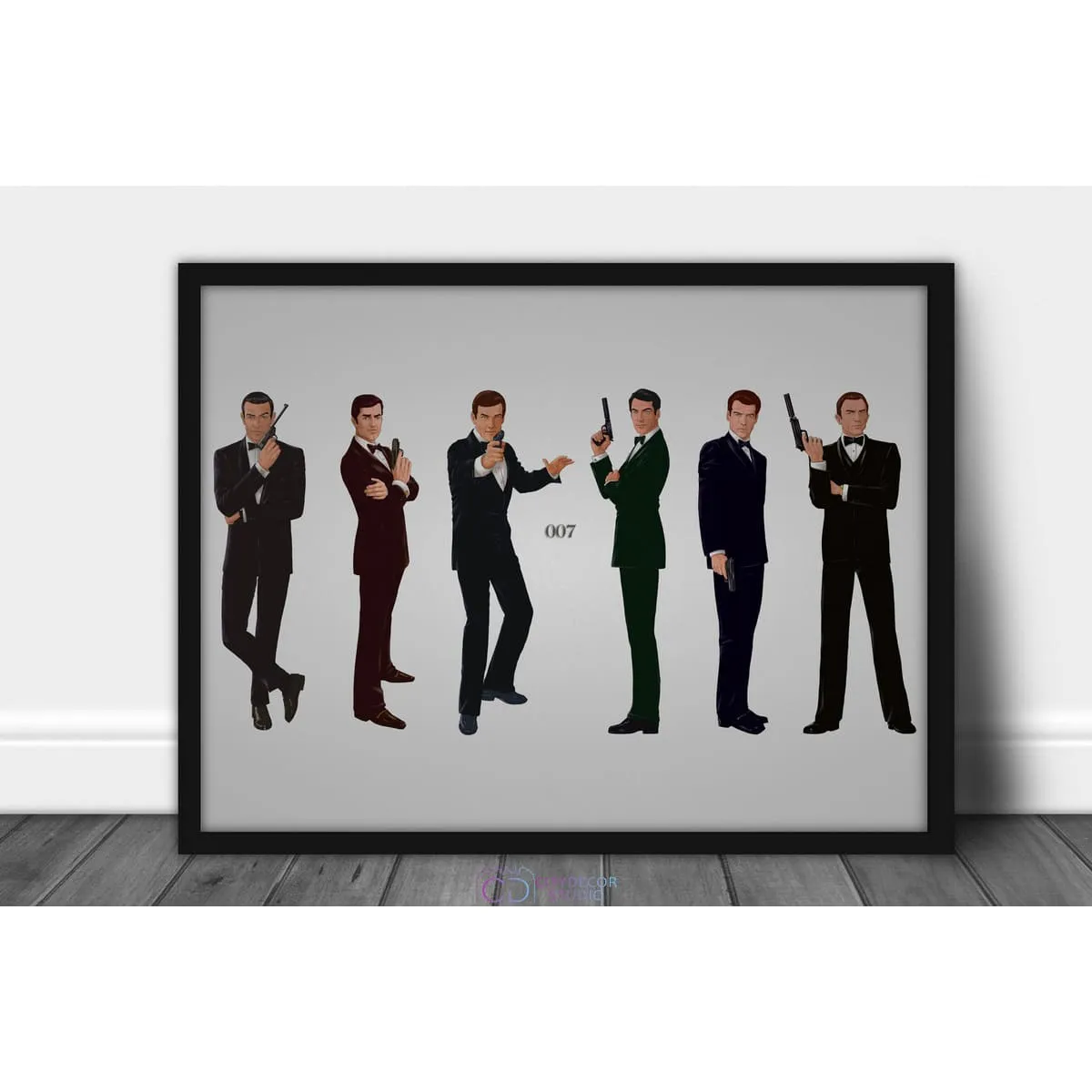 Постер Citydecor Джеймс Бонд арт. 7 (1 постер 30x40 см без рамы)