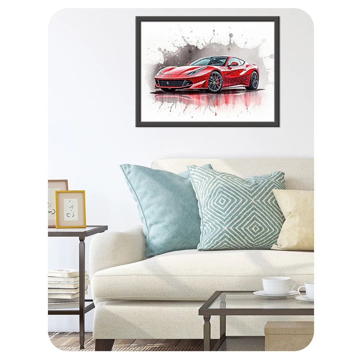 Постер Citydecor Машина арт. 2 (1 постер 30x40 см без рамы)