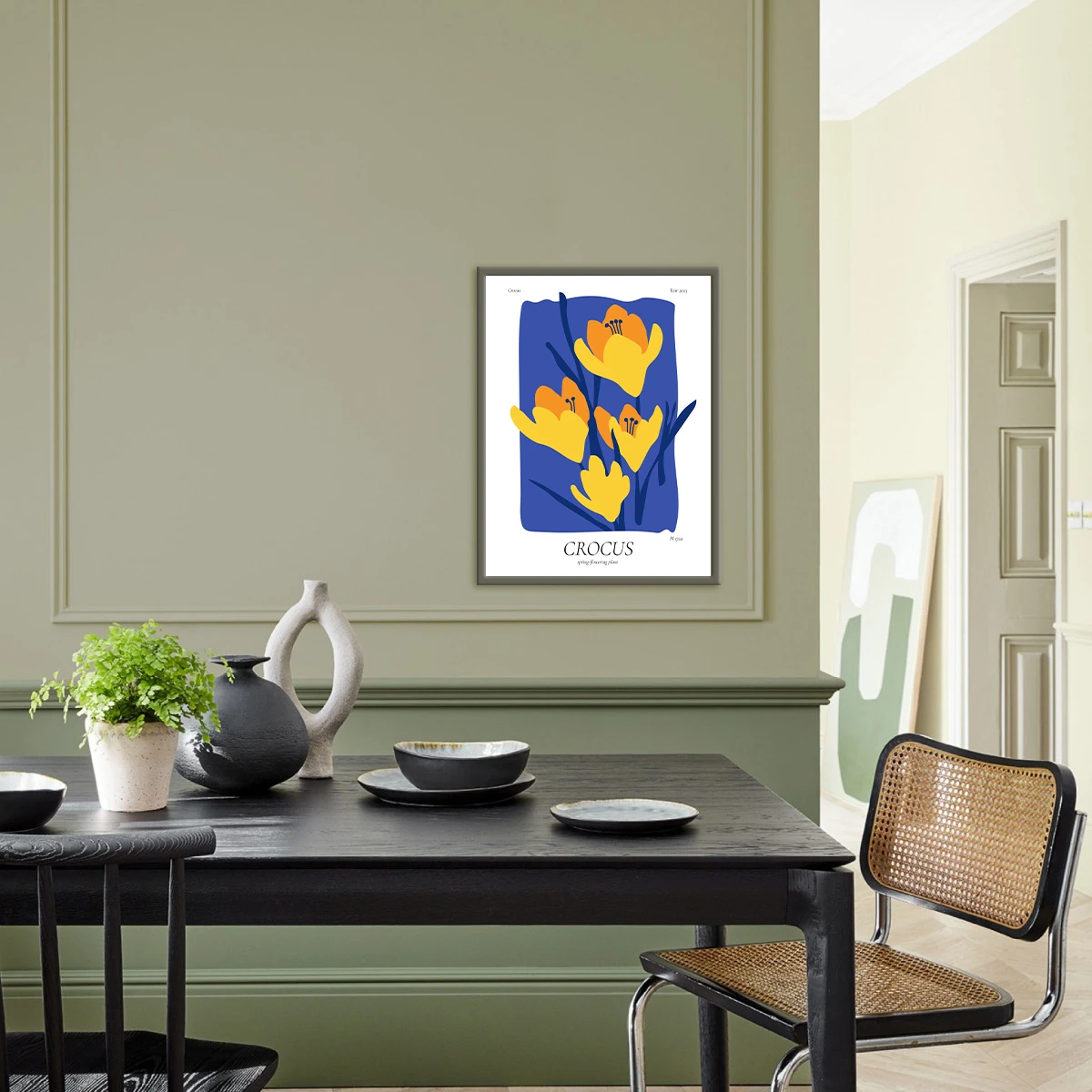 Постер Citydecor Crocus (1 постер 30x40 см без рамы)