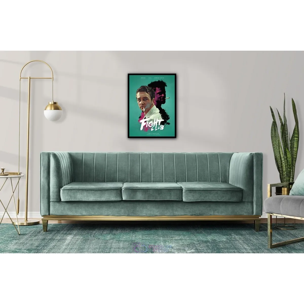 Постер Citydecor Бойцовский Клуб арт. 4 (1 постер 30x40 см без рамы)