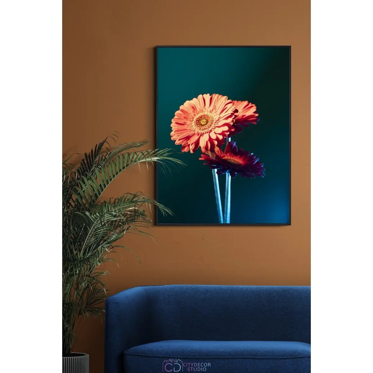 Постер Citydecor Цветы арт. 1 (1 постер 30x40 см без рамы)