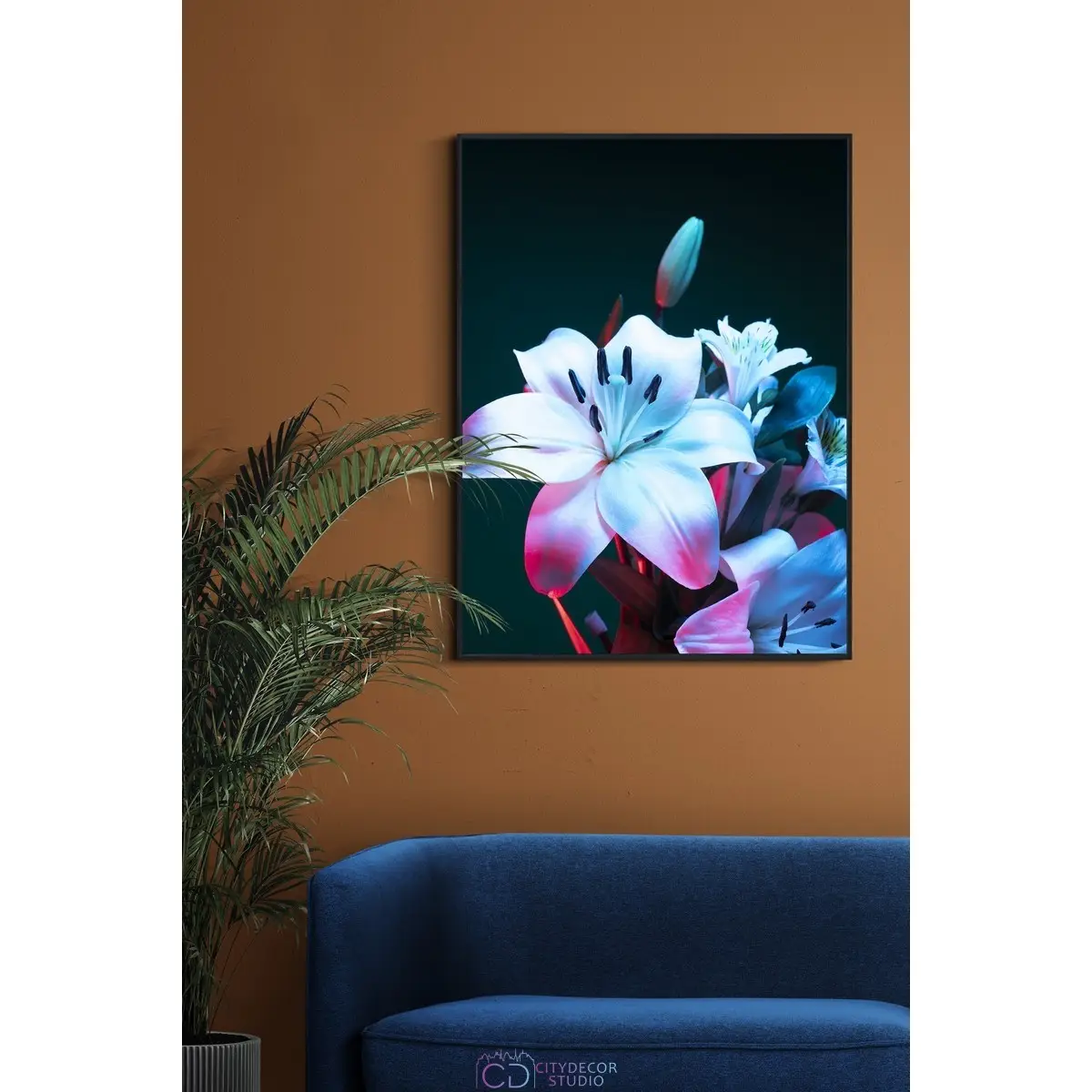 Постер Citydecor Цветы арт. 10 (1 постер 30x40 см без рамы)
