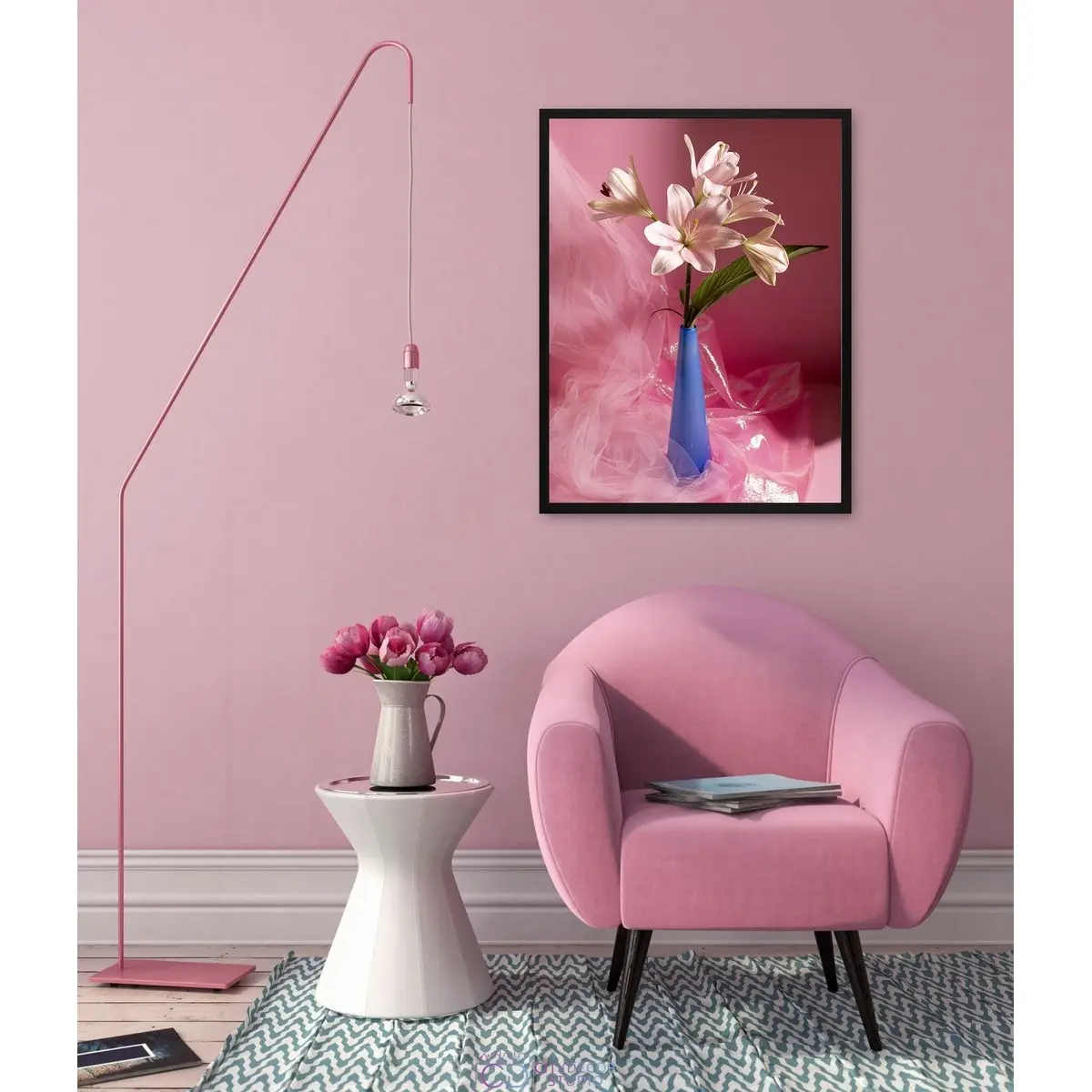 Постер Citydecor Цветы арт. 2 (1 постер 30x40 см без рамы)
