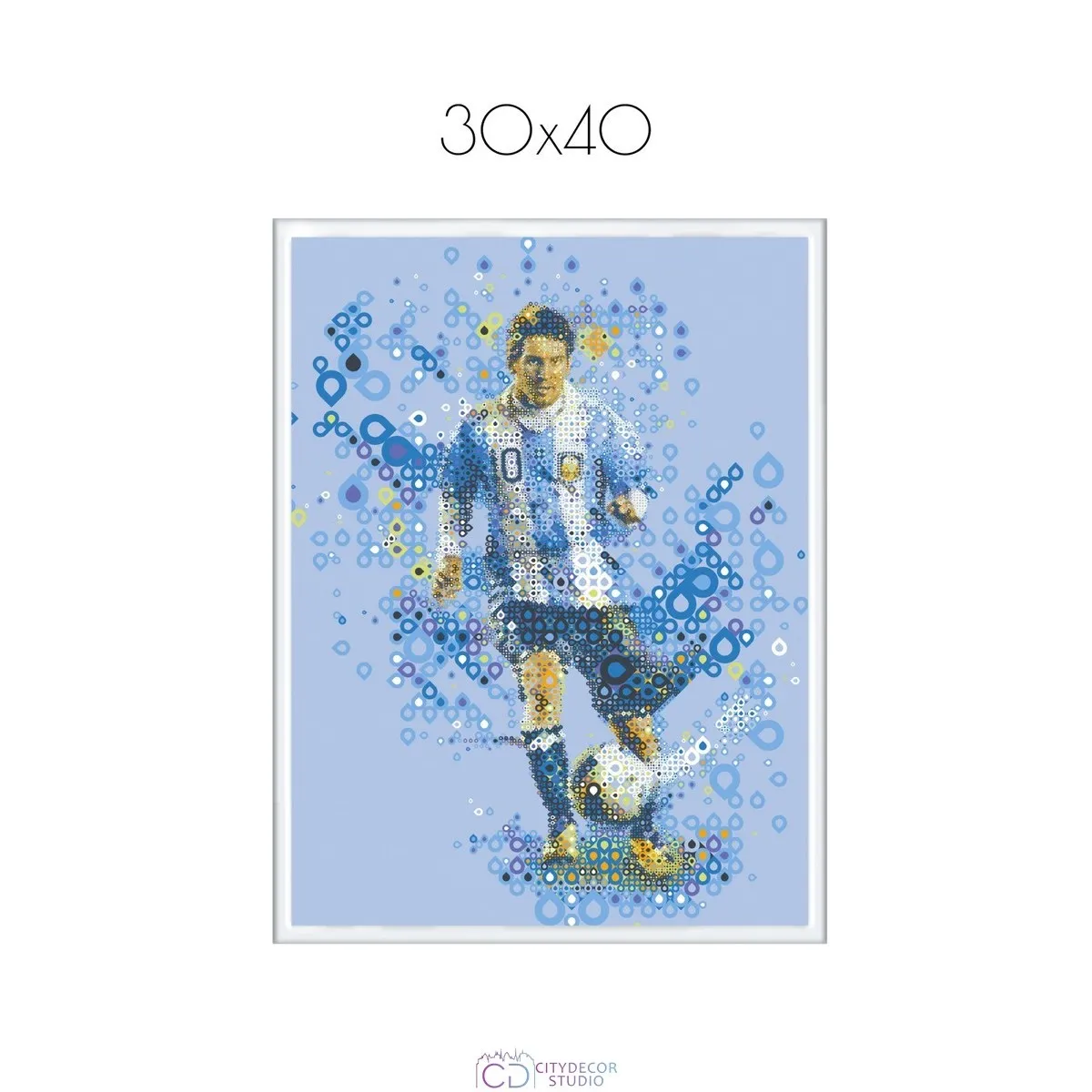 Постер Citydecor Футбол арт. 19 (1 постер 30x40 см без рамы)